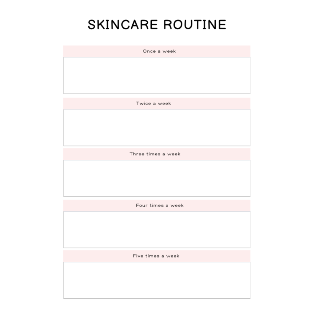 Self Care Planner Bundle 1