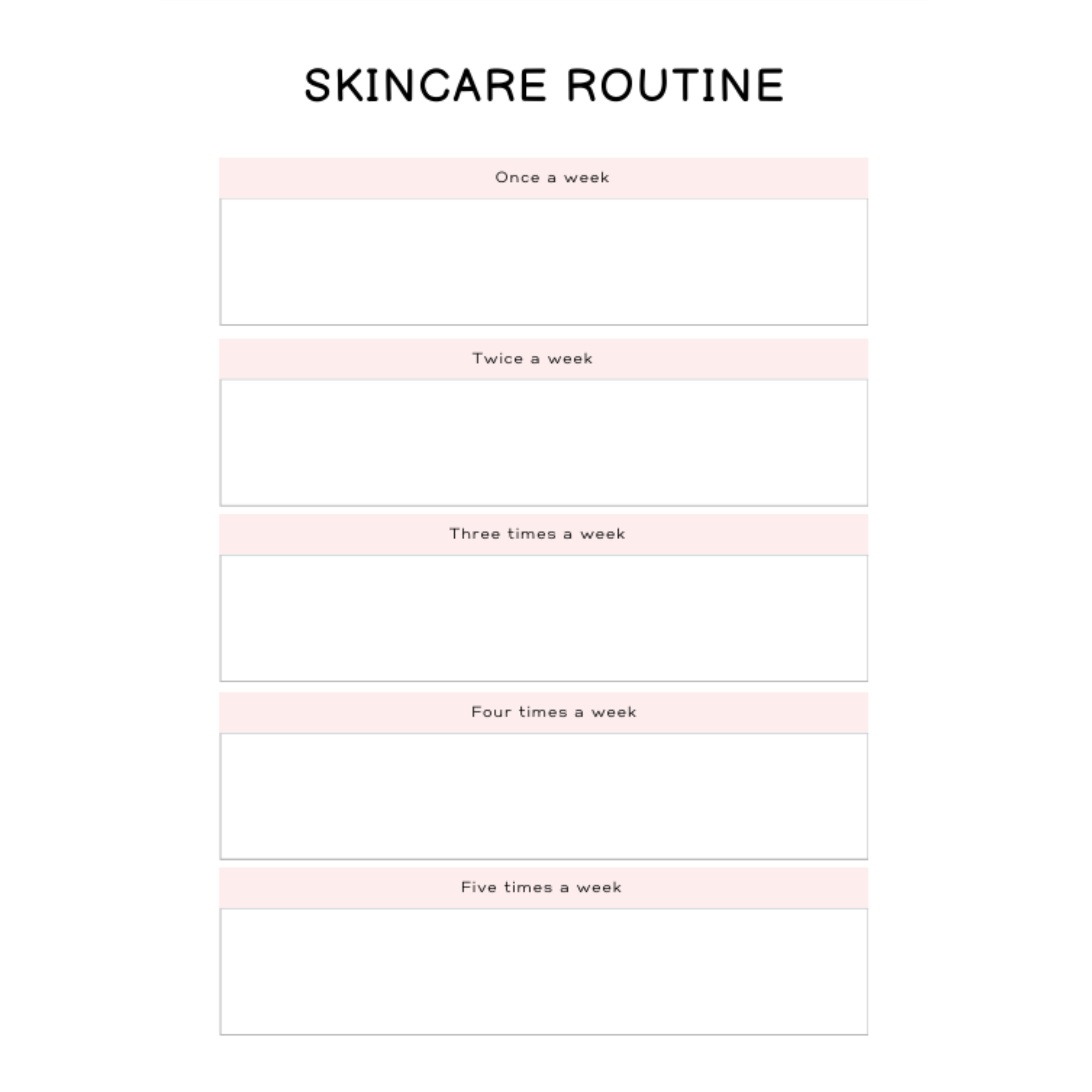 Self Care Planner Bundle 1
