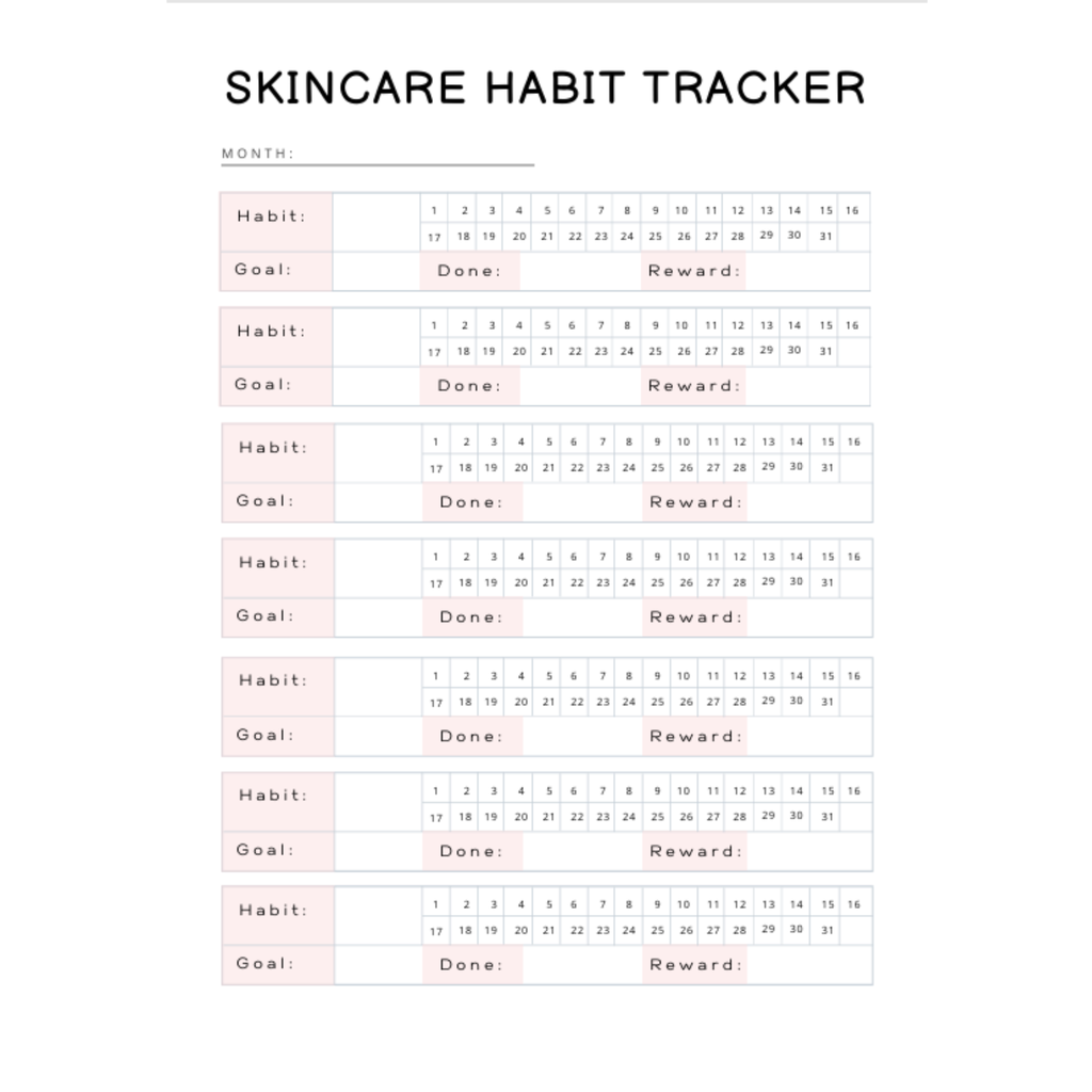 Self Care Planner Bundle 1