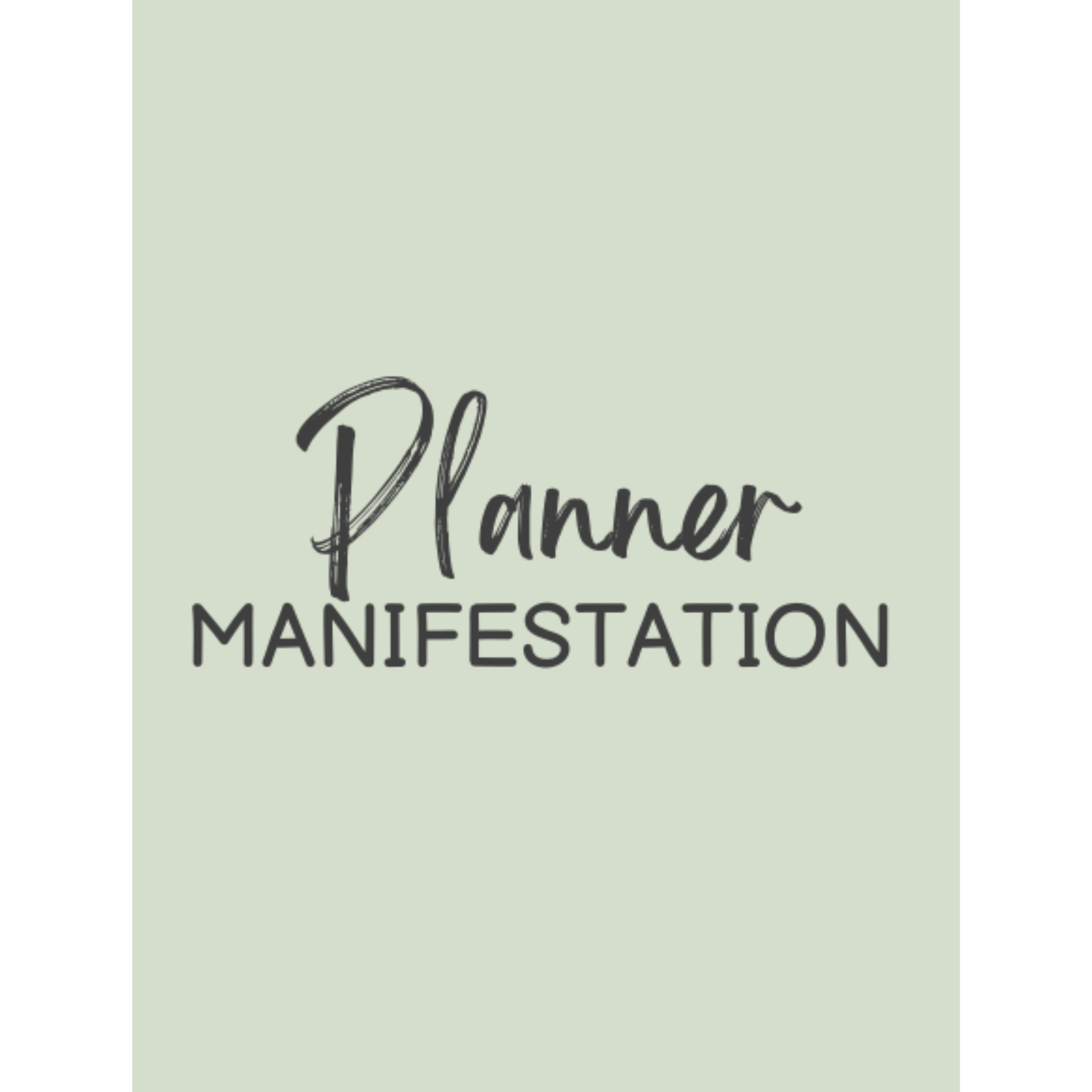 Manifestation Planner Bundle