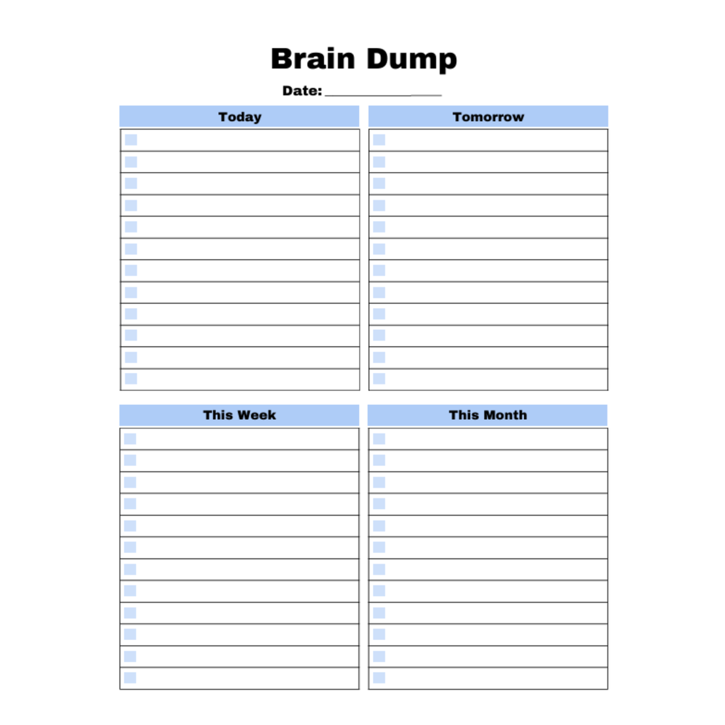Brain Dump Bundle