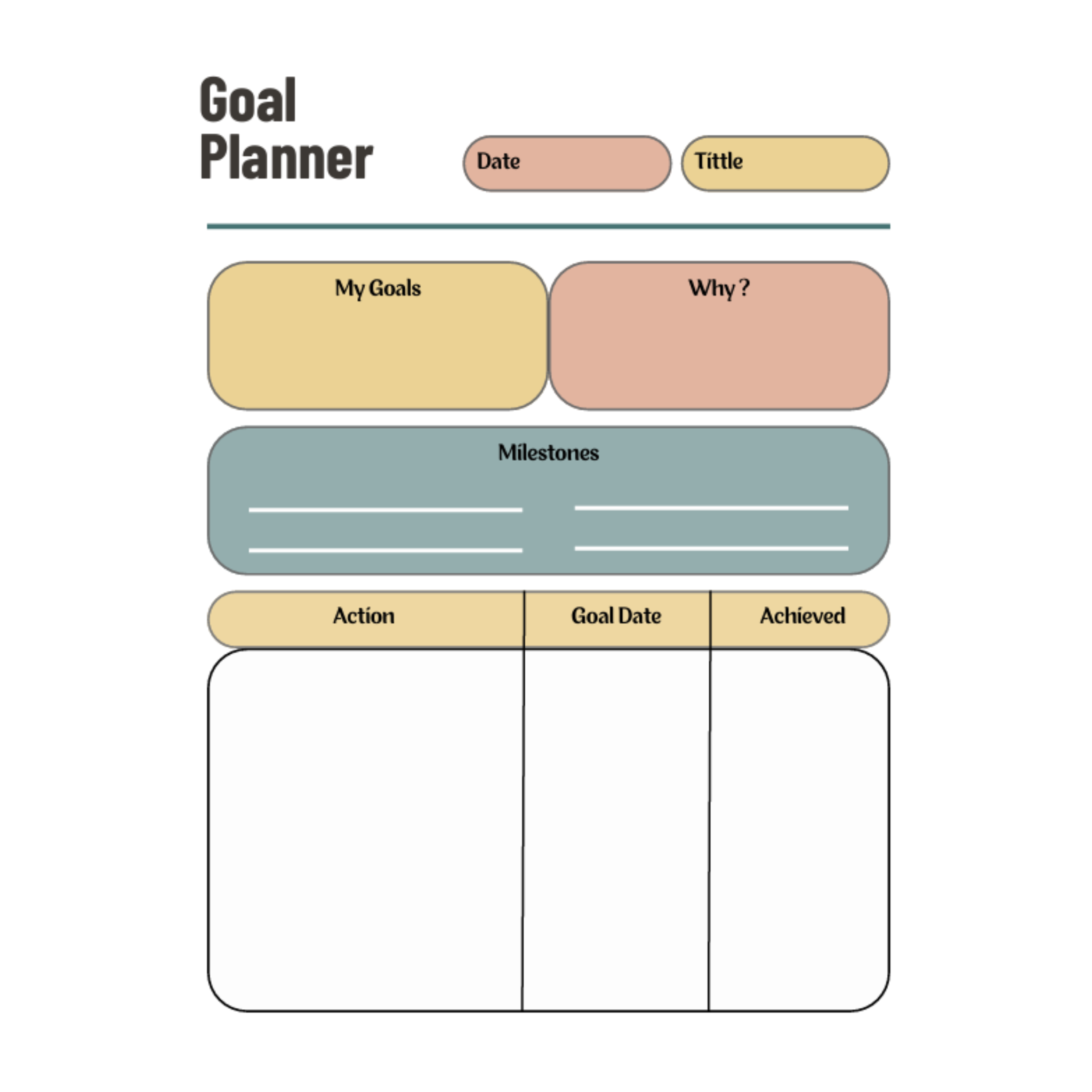 Goal Planner Bundle