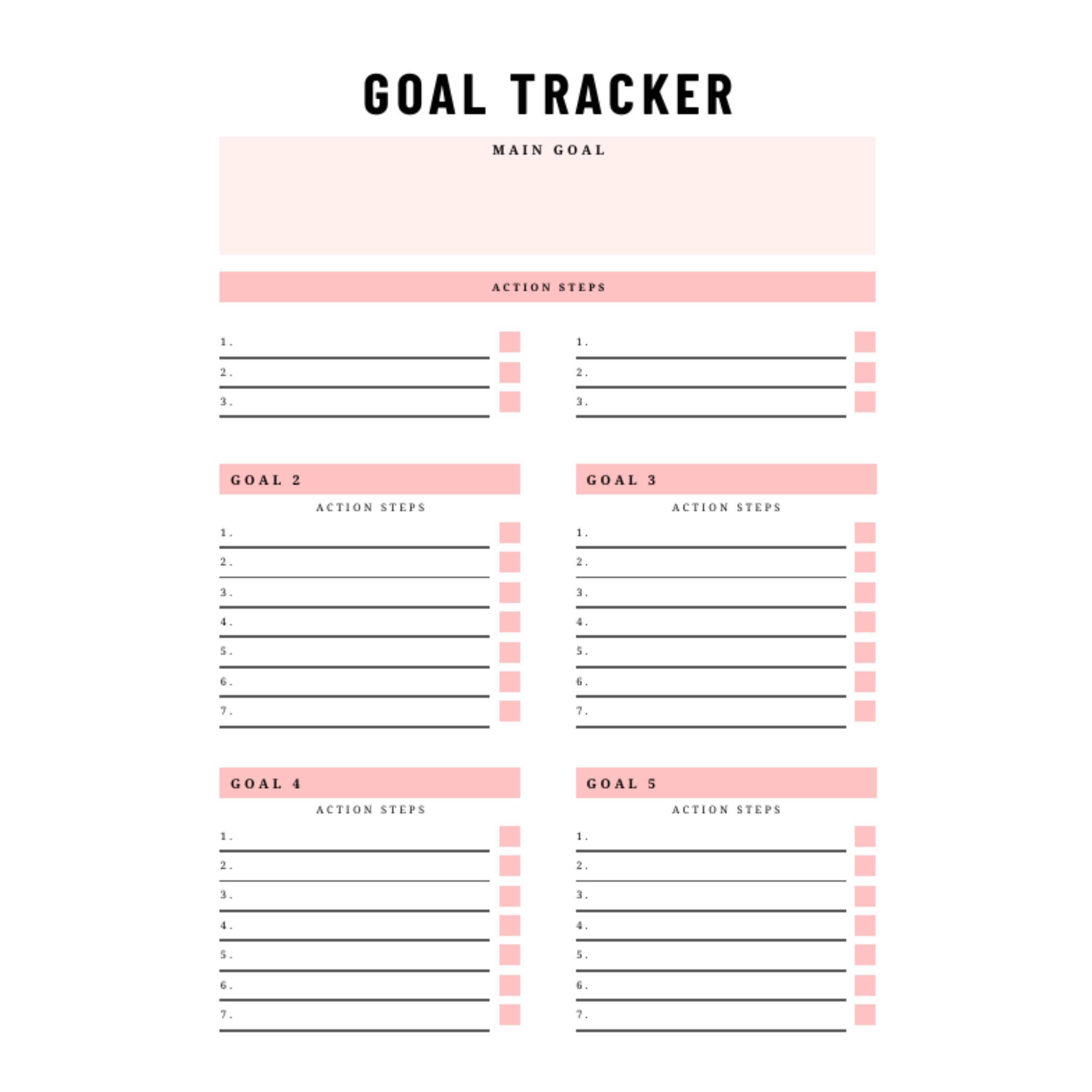 Goal Planner Bundle