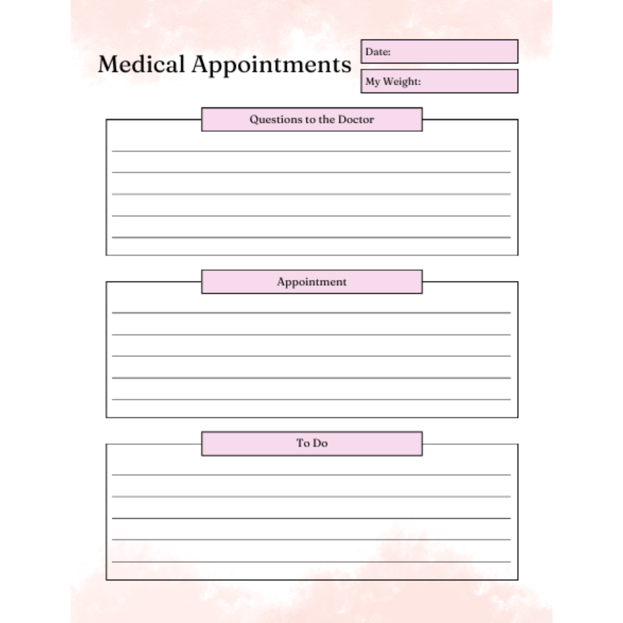 My Pregnancy Journal Bundle