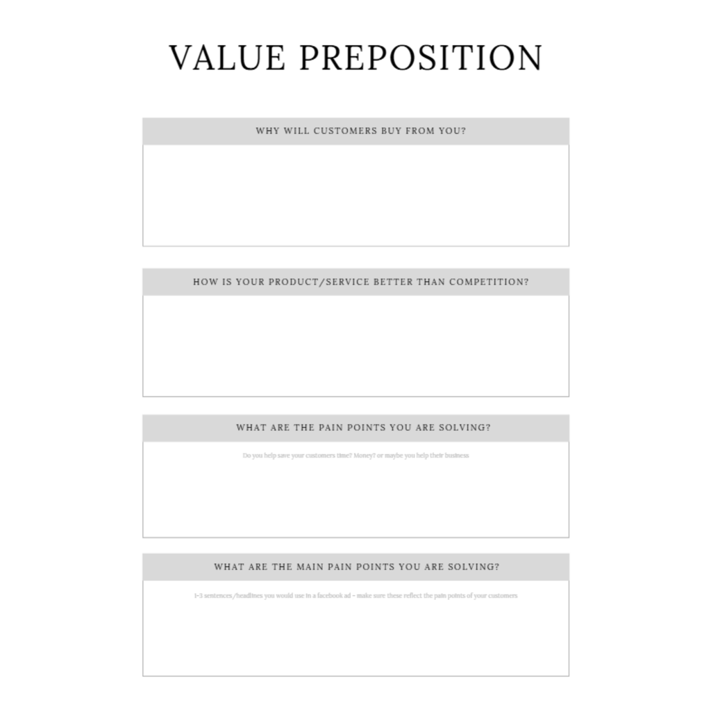 Online Shop Planner Bundle