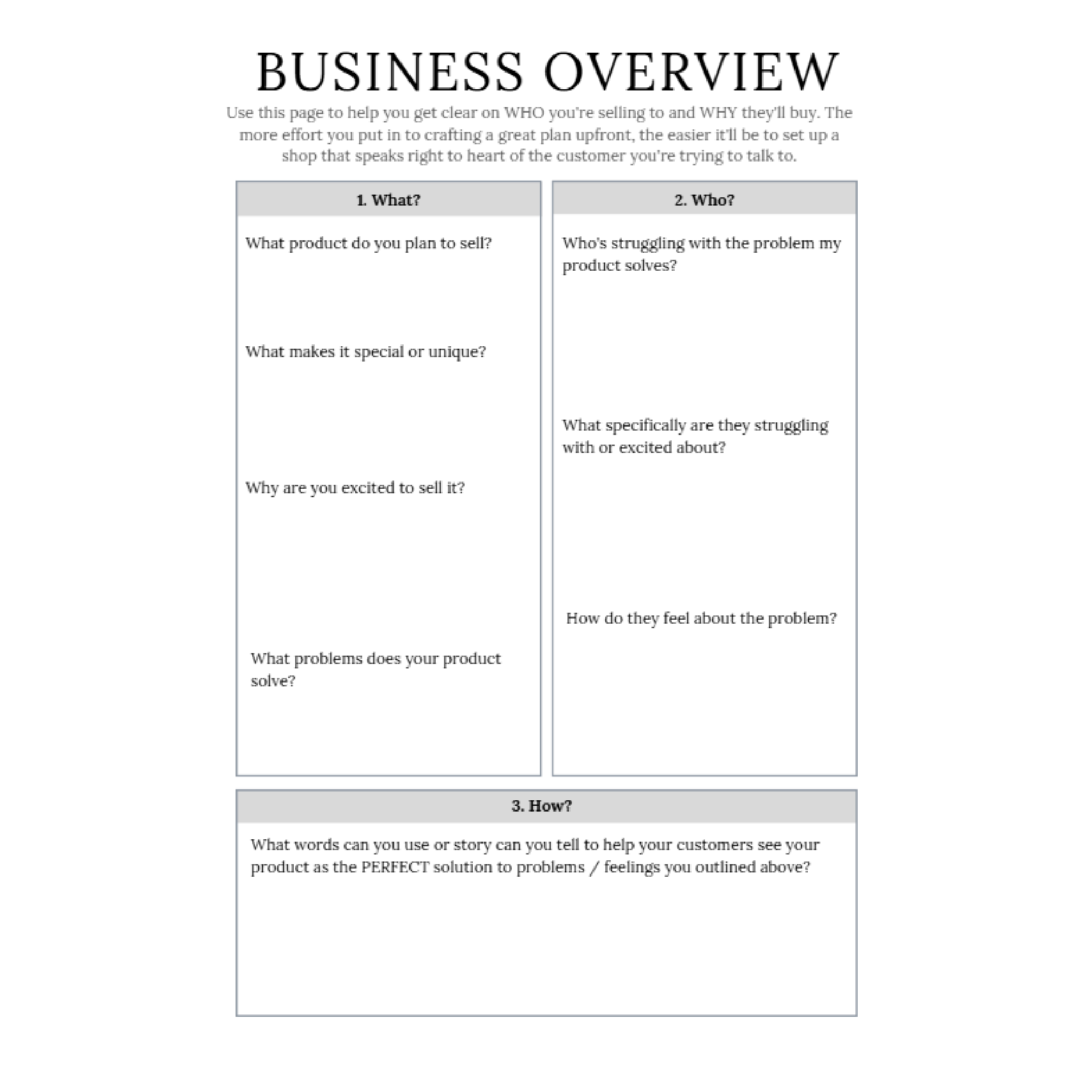 Shopify Planner Bundle