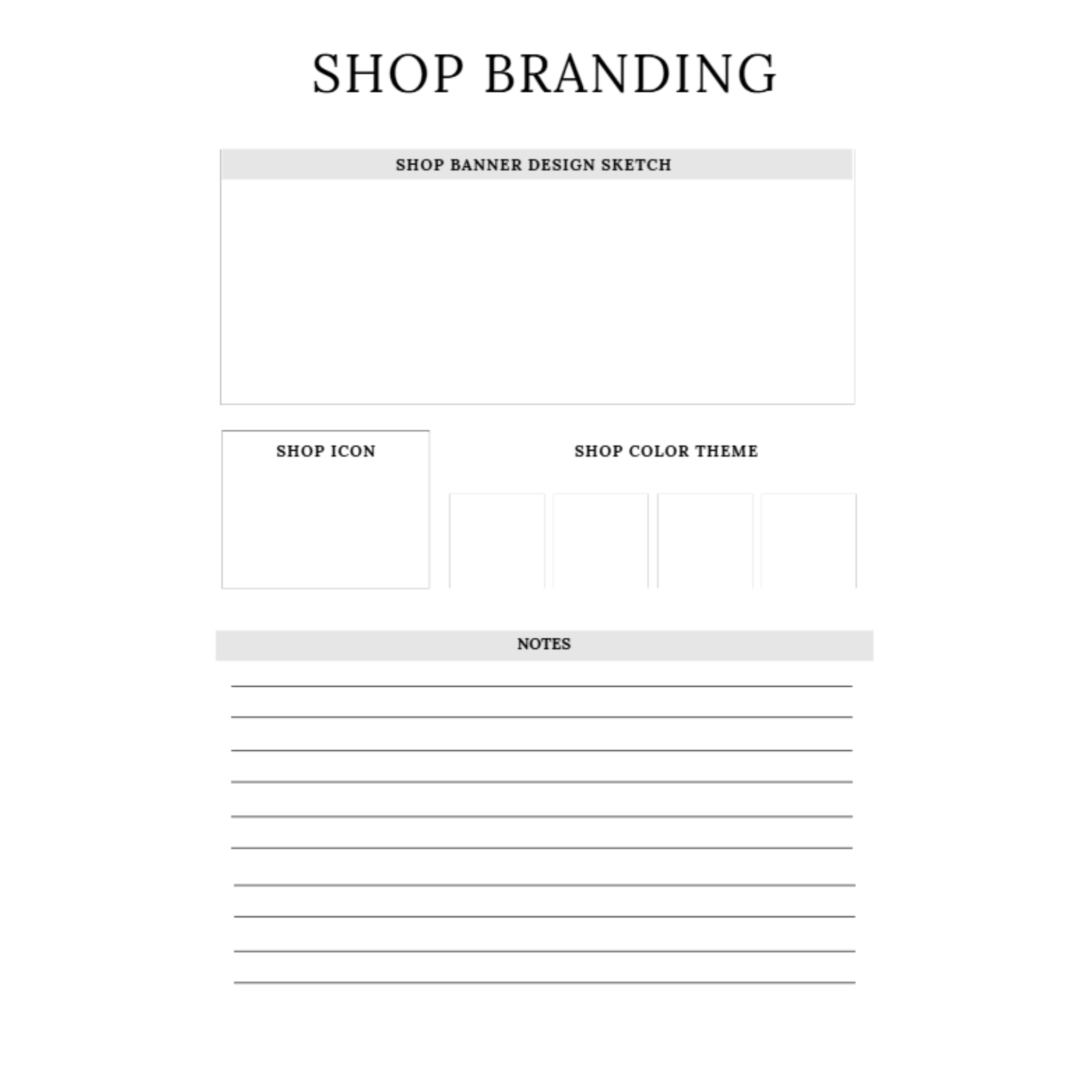 Shopify Planner Bundle