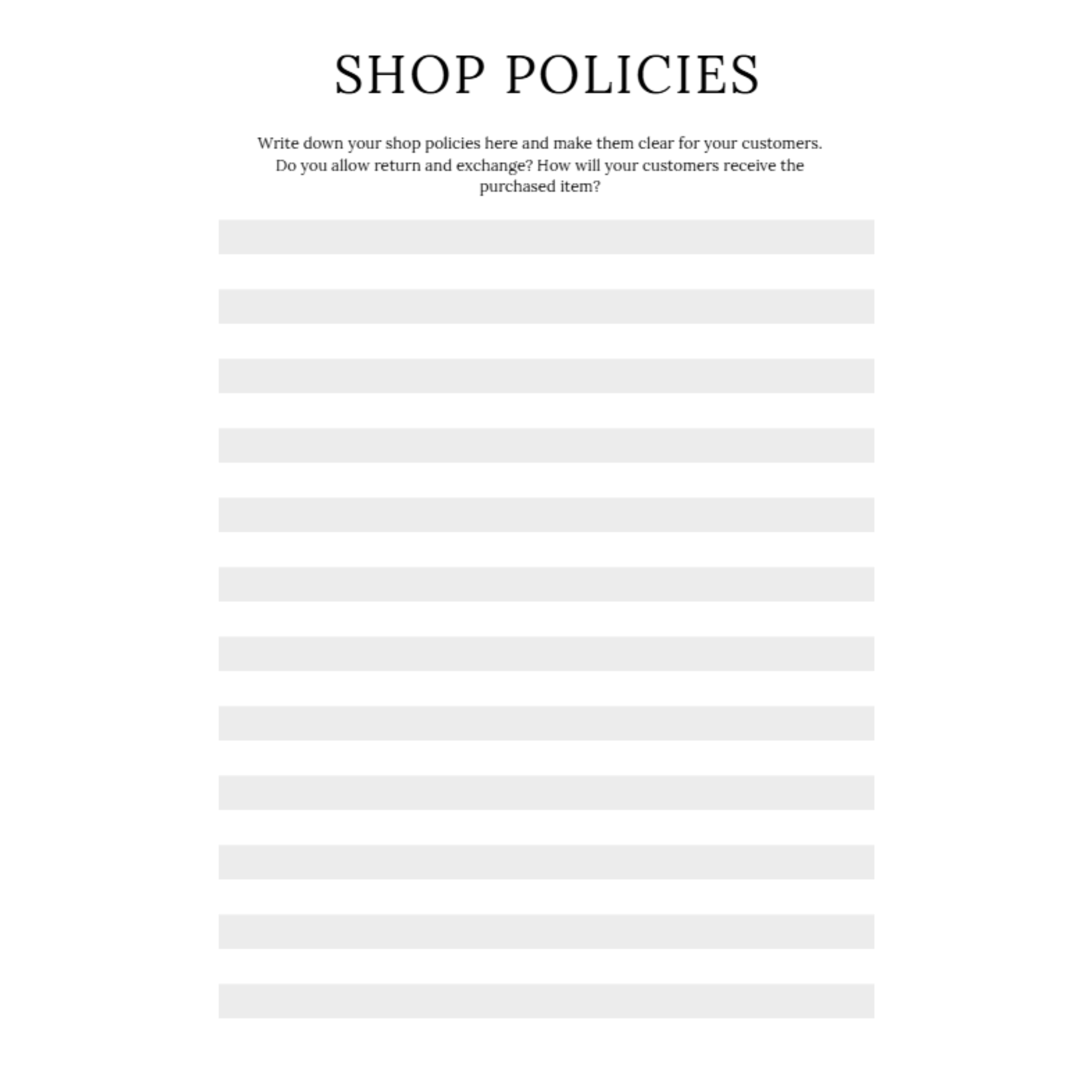 Shopify Planner Bundle