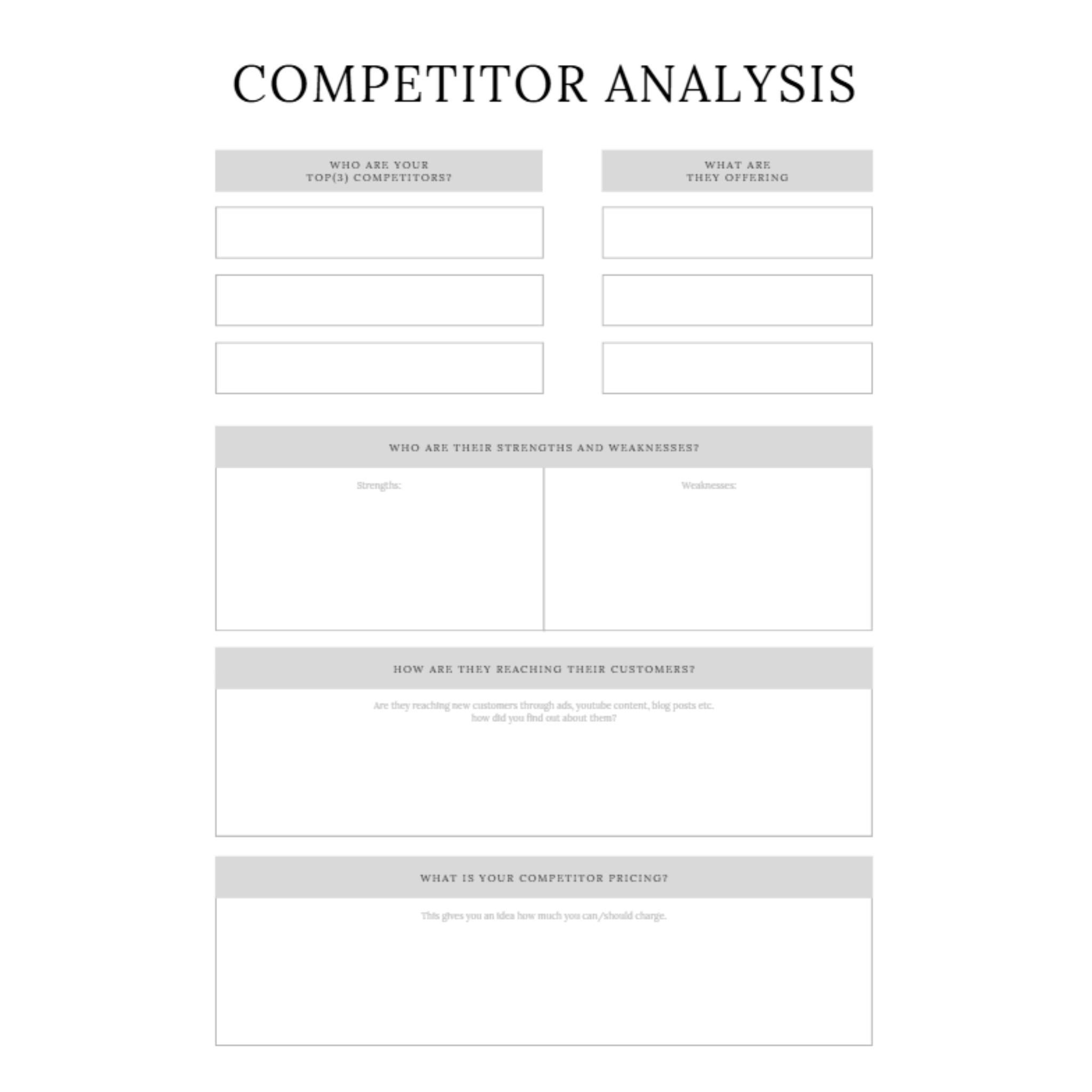 Shopify Planner Bundle