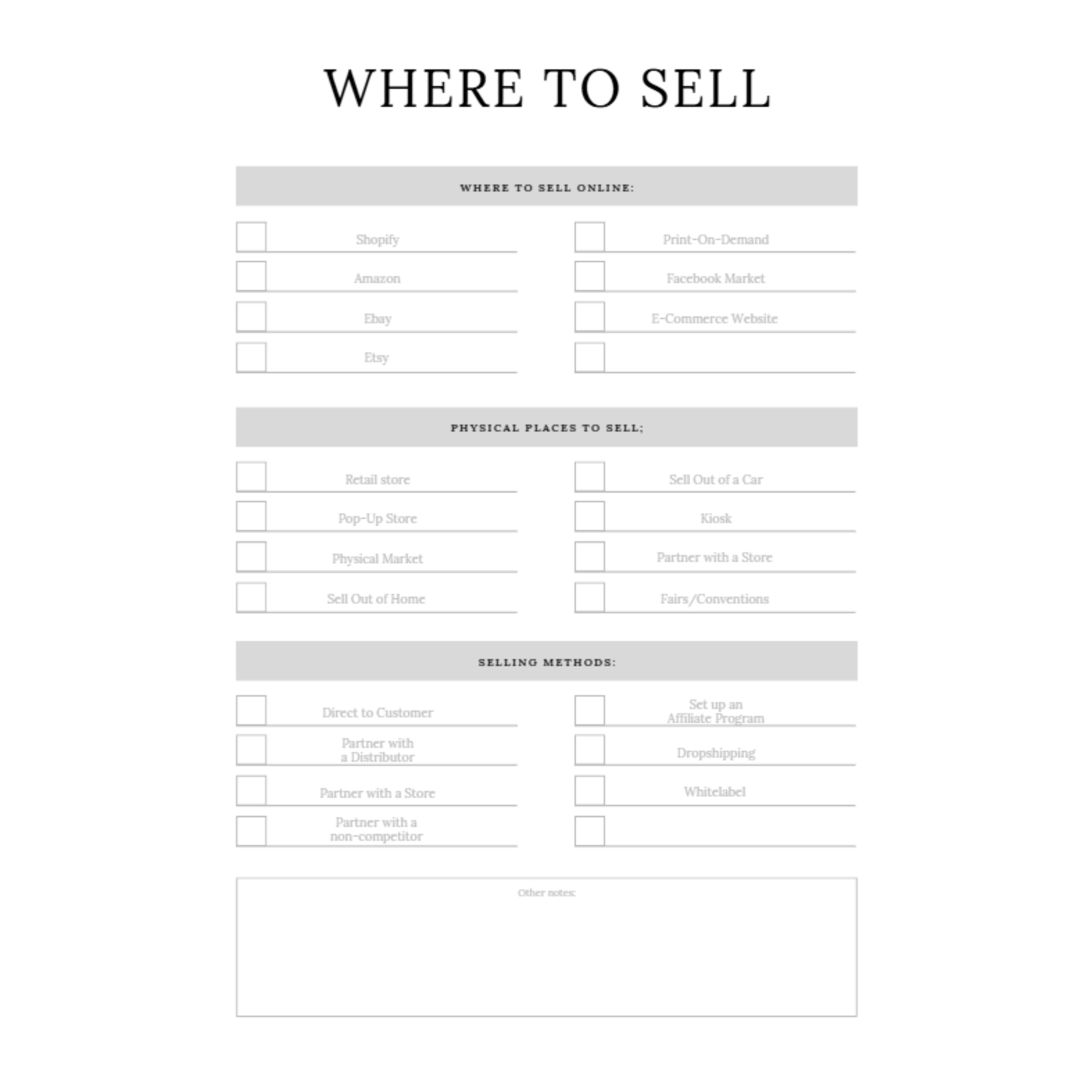 Product Launch Planner Bundle