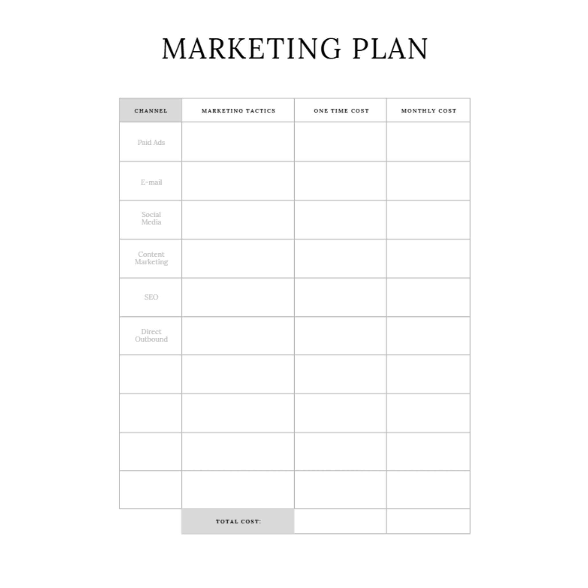 Product Launch Planner Bundle