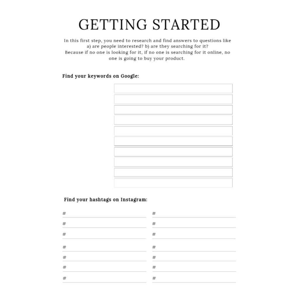 Handmade Business Planner Bundle