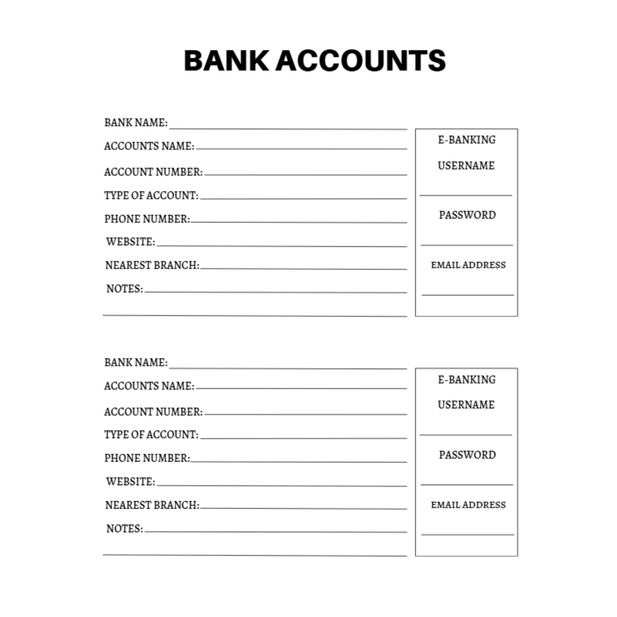 Budget & Financial Planner Bundle 9