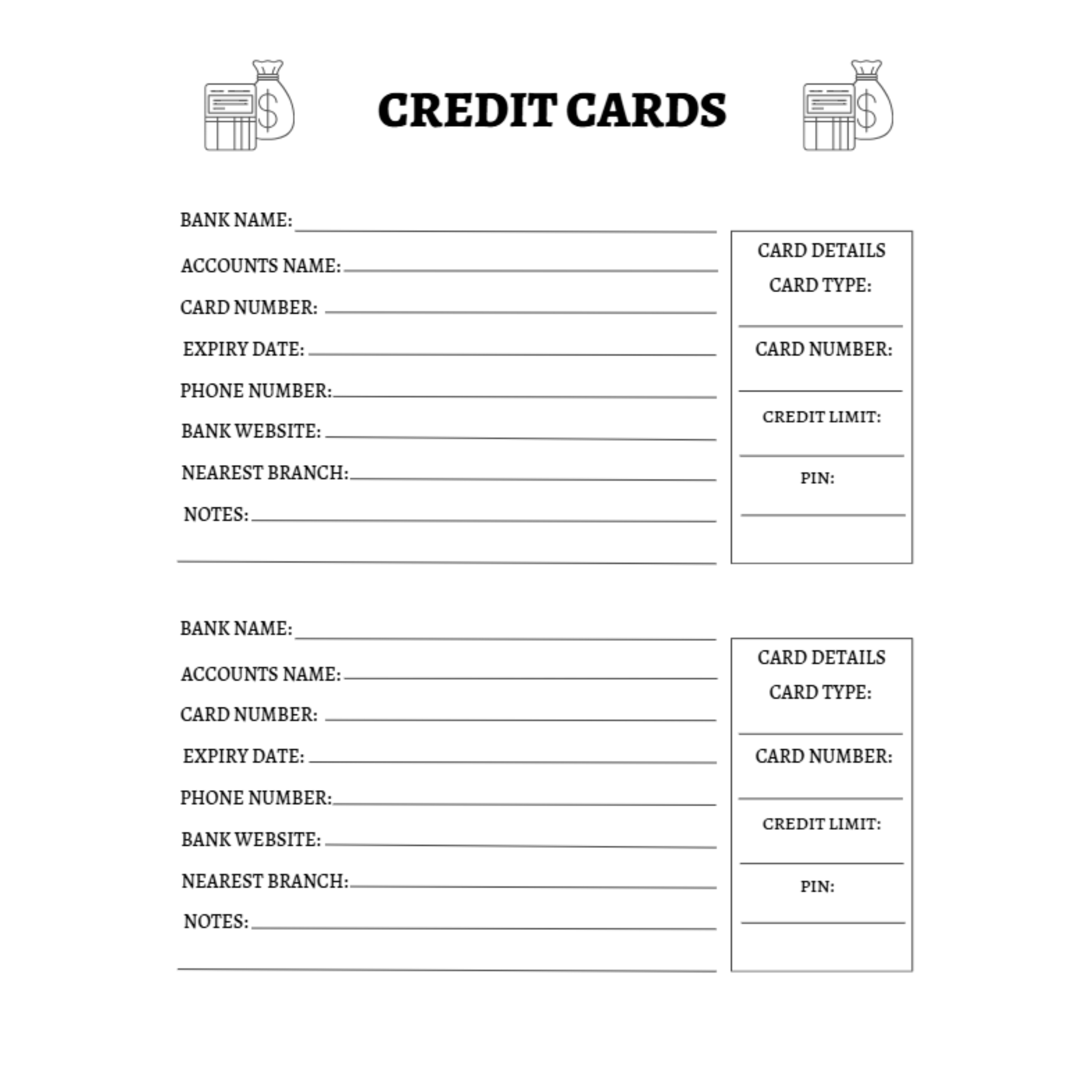 Budget Planner Bundle 10