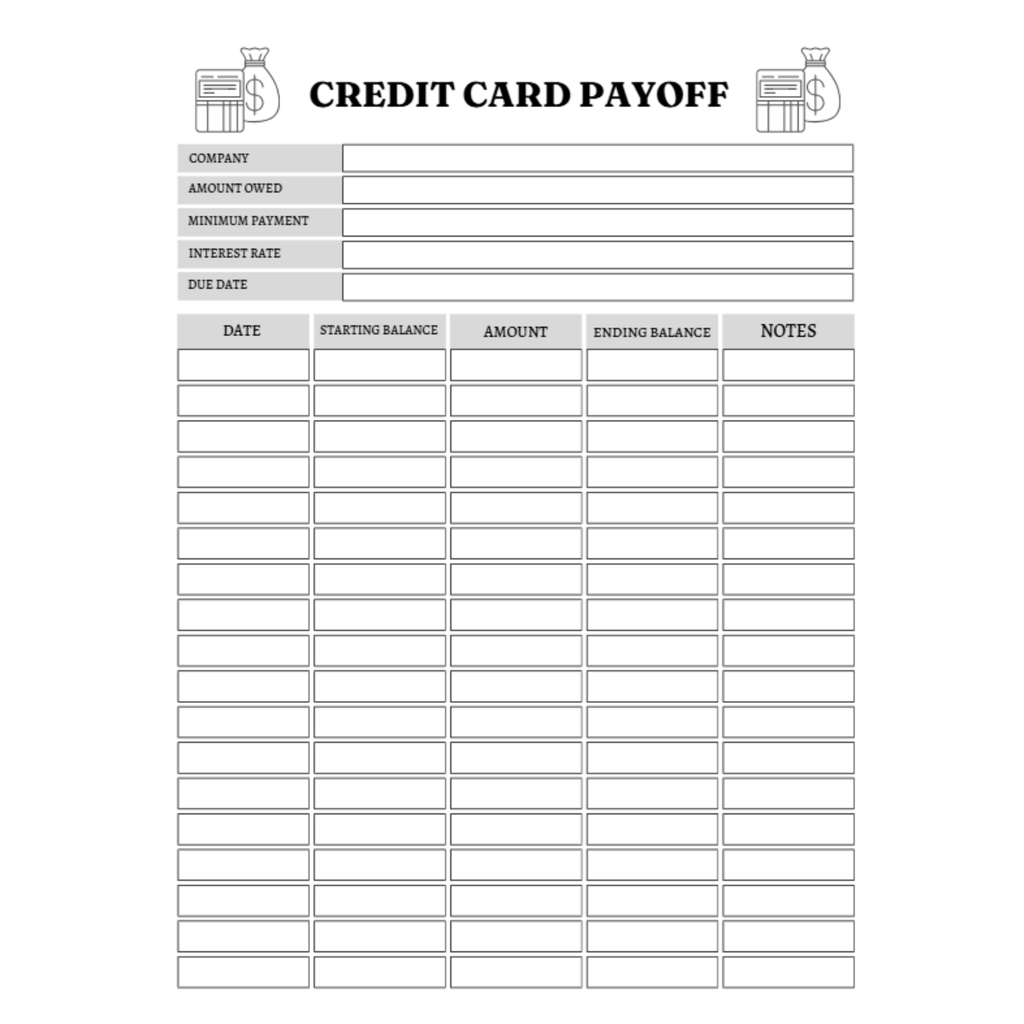 Budget Trackers Planner Bundle