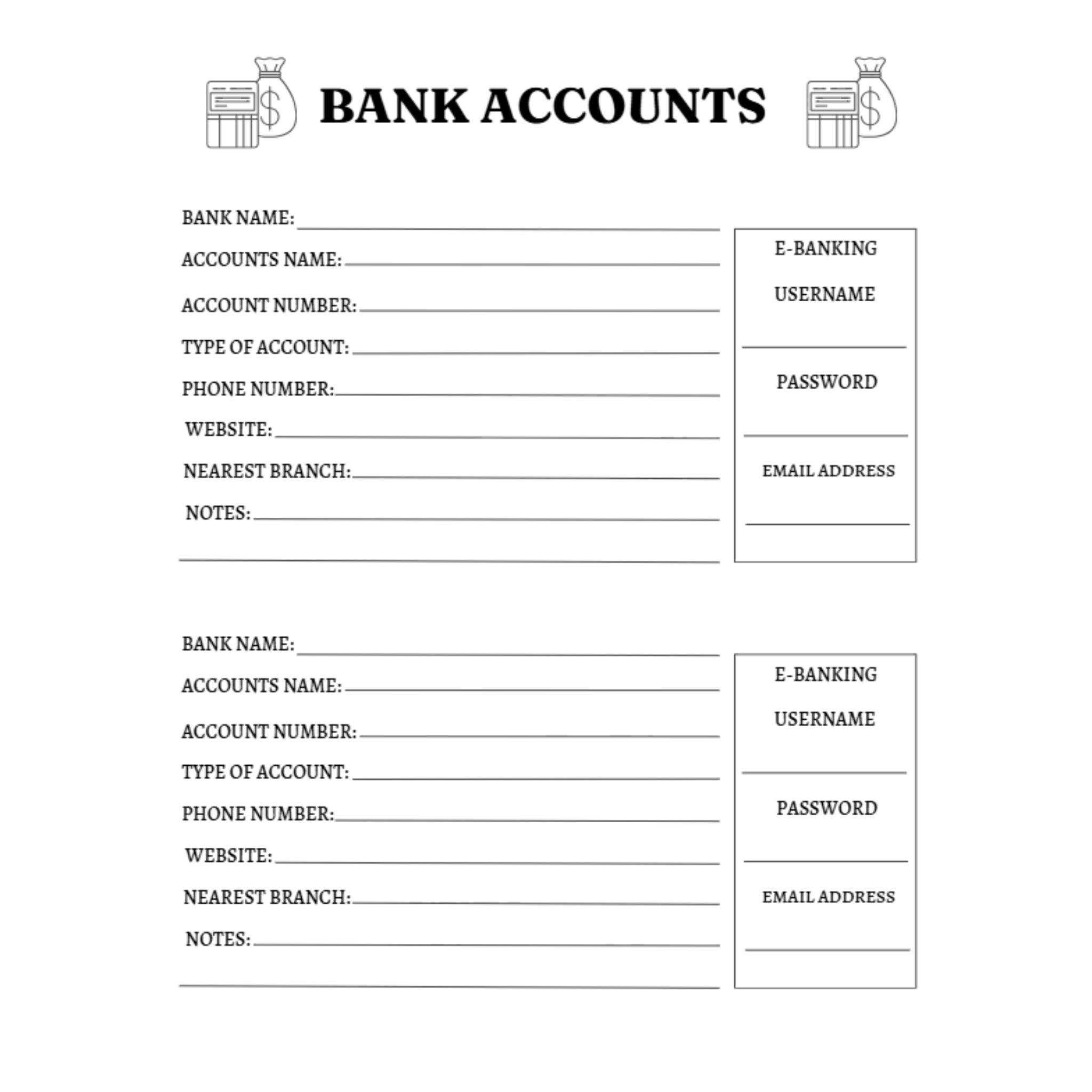 Budget Planner Bundle 12