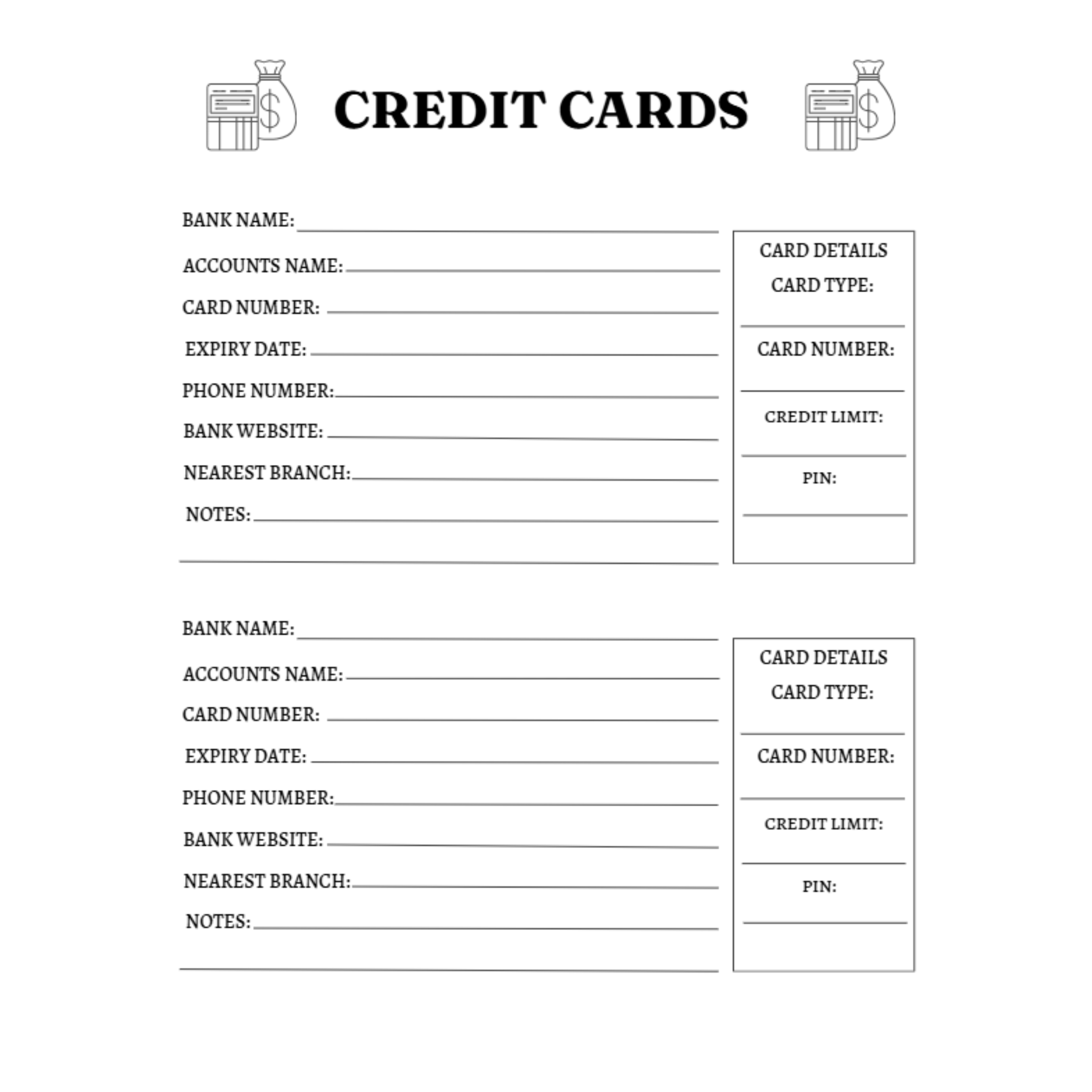 Budget Planner Bundle 12