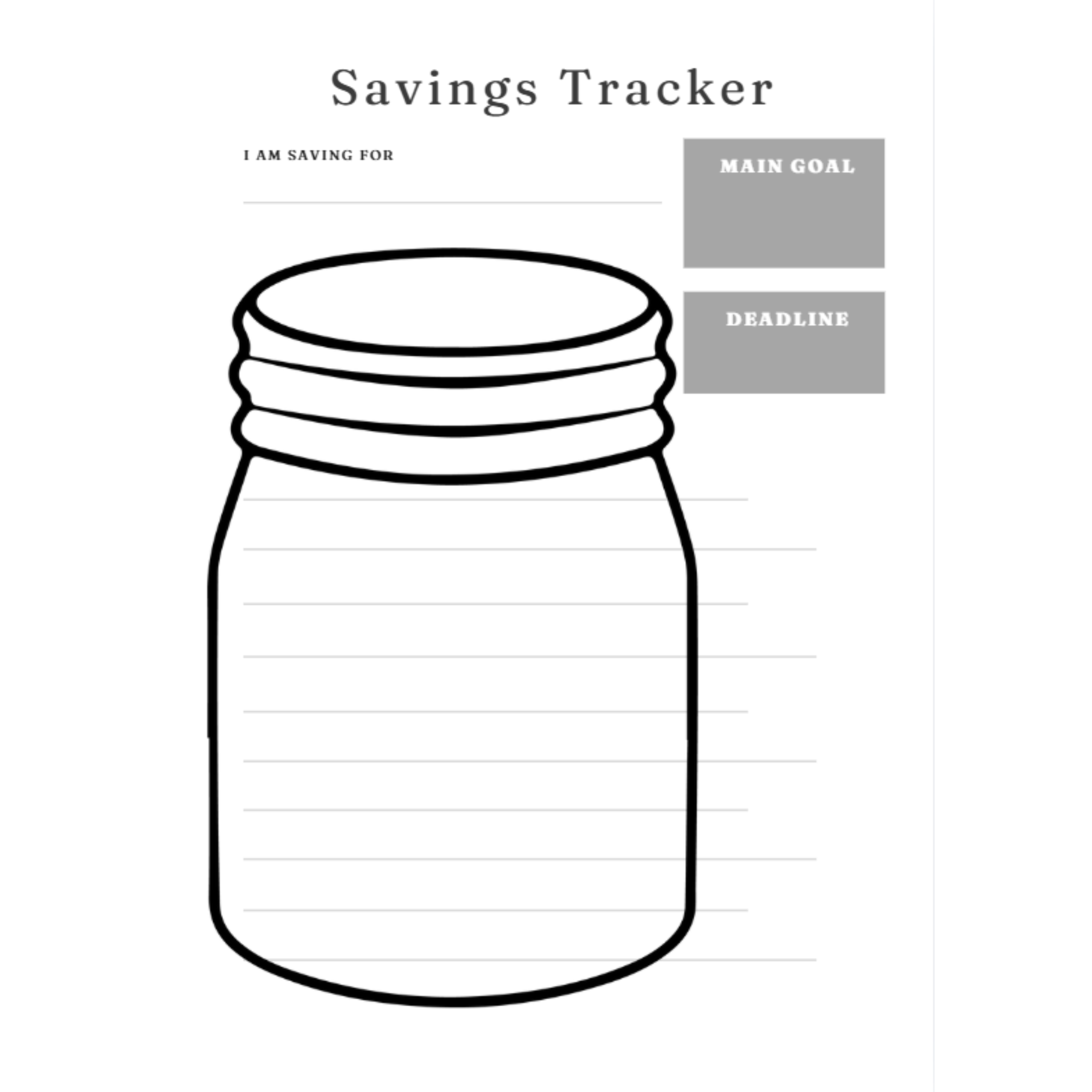 Savings Trackers Bundle