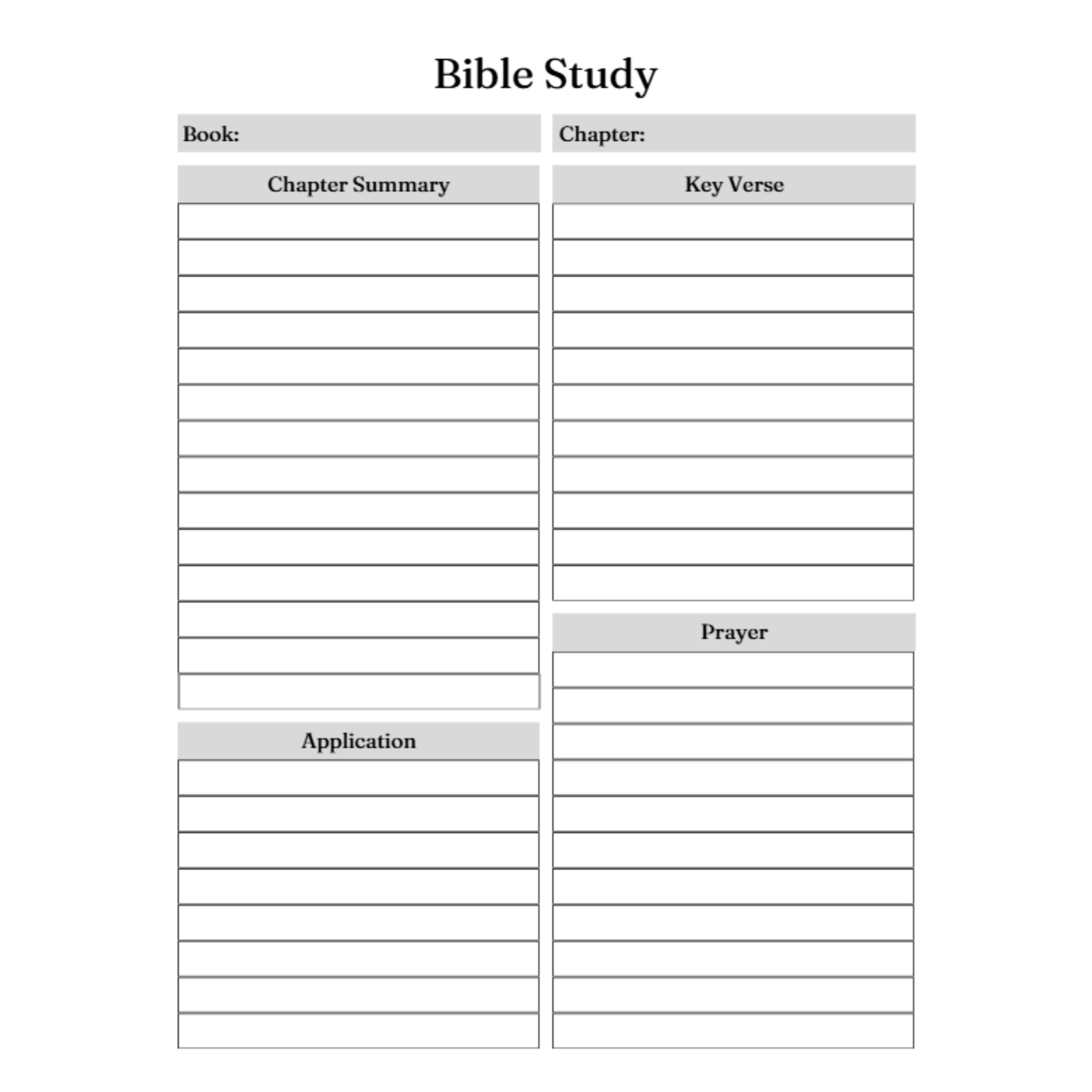 Faith Based Journal Bundle
