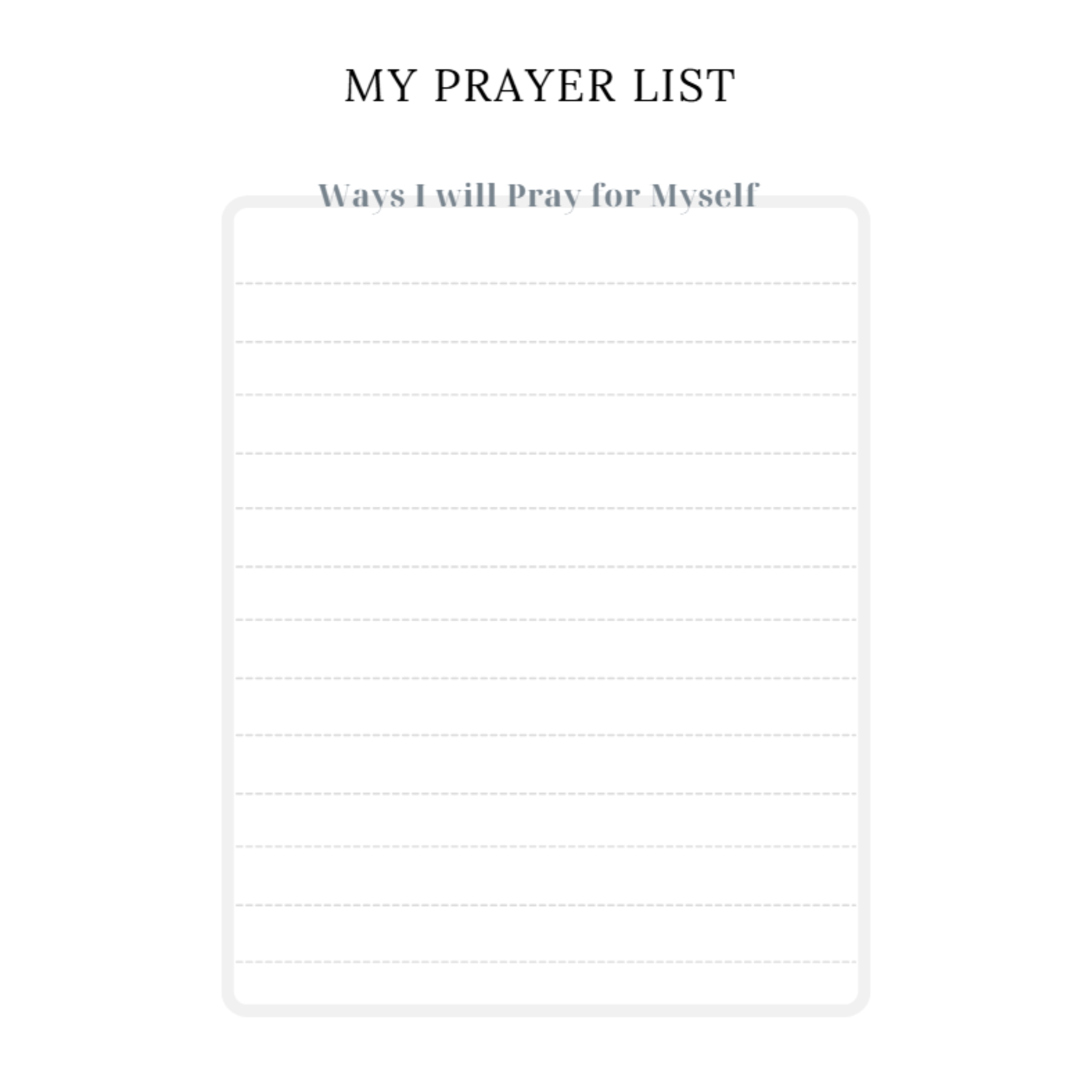Prayer Journal Bundle 16