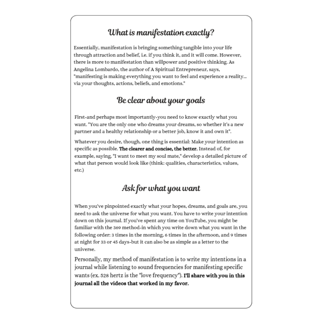 Daily Manifestation Guide Bundle