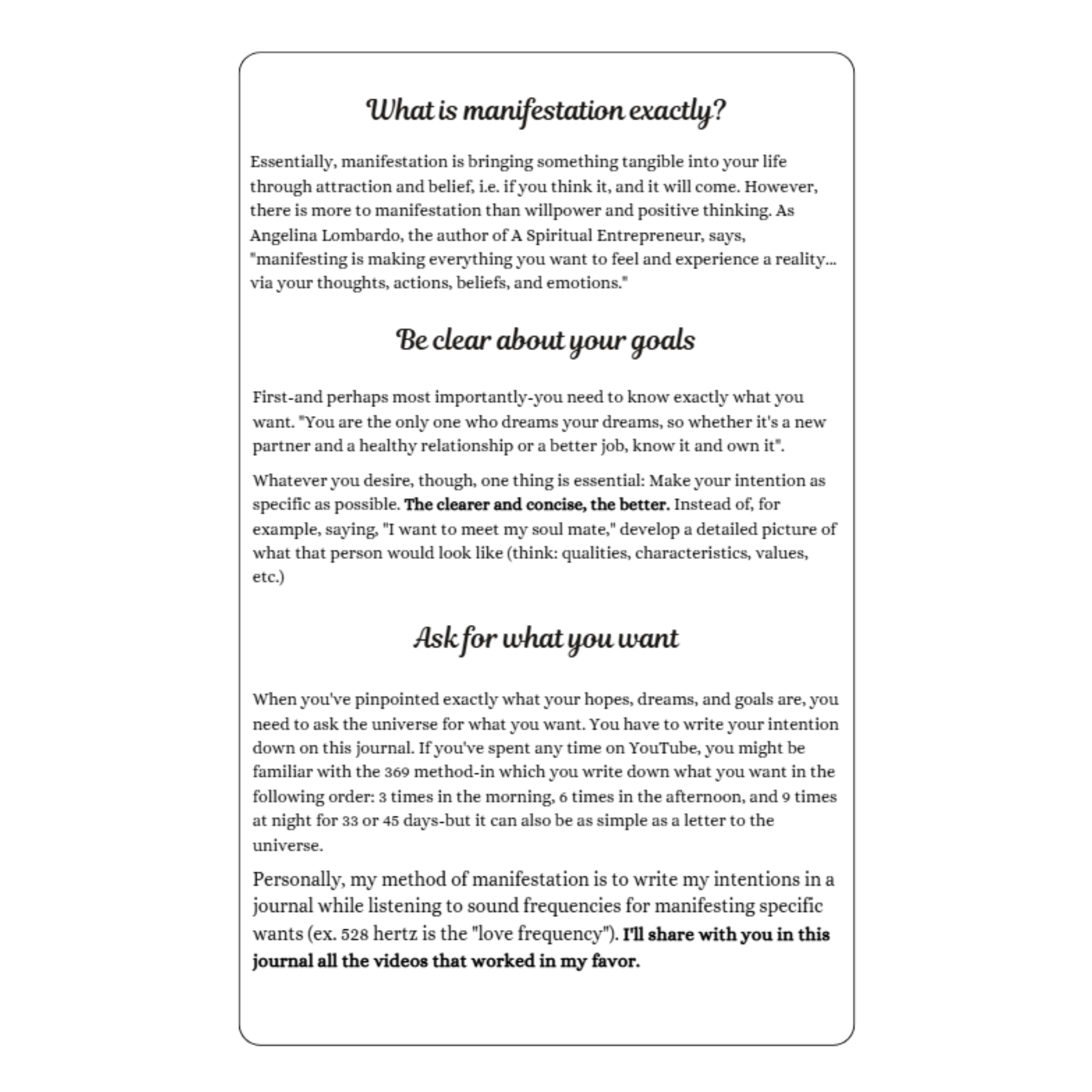 Daily Manifestation Guide Bundle