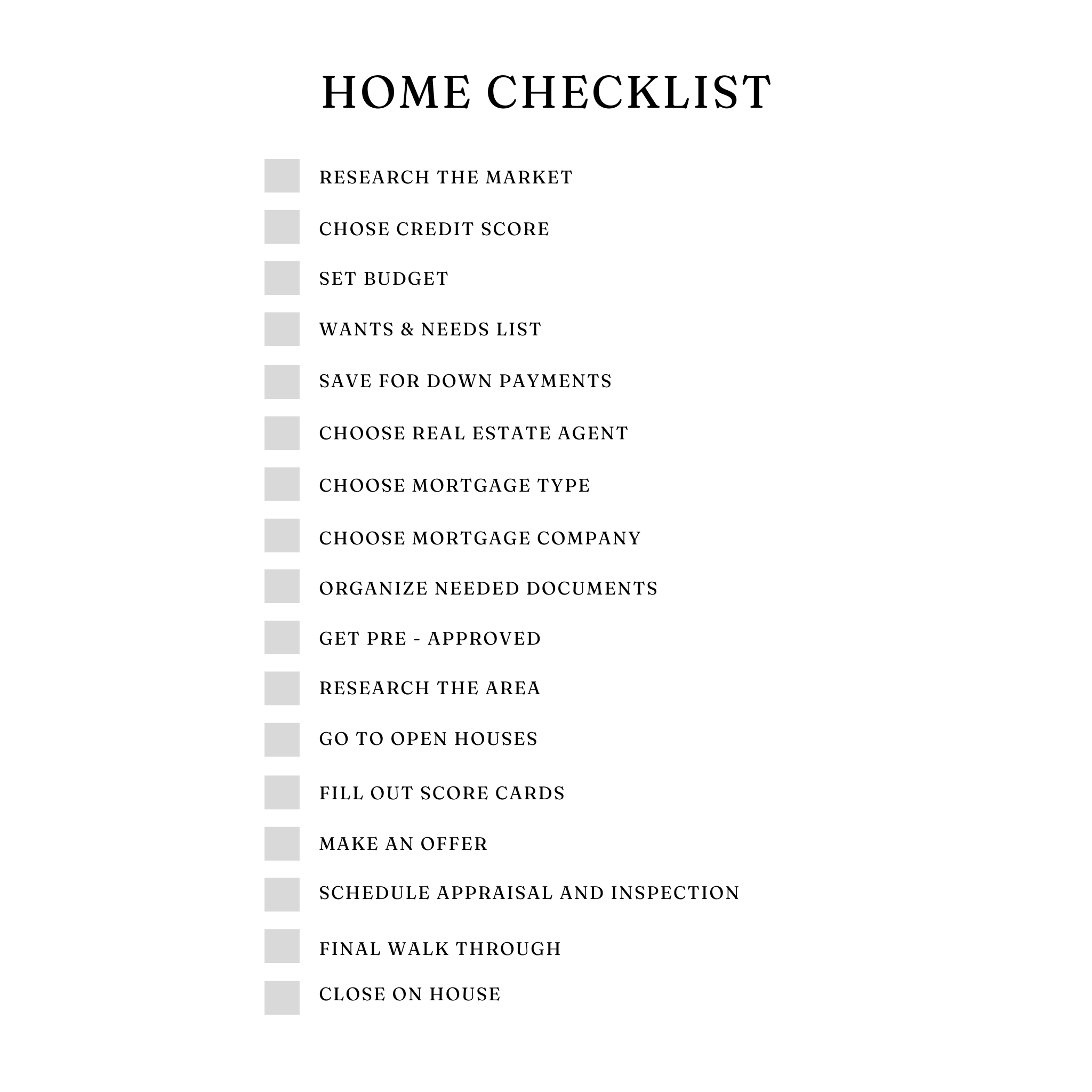 Home Buying Planner Bundle
