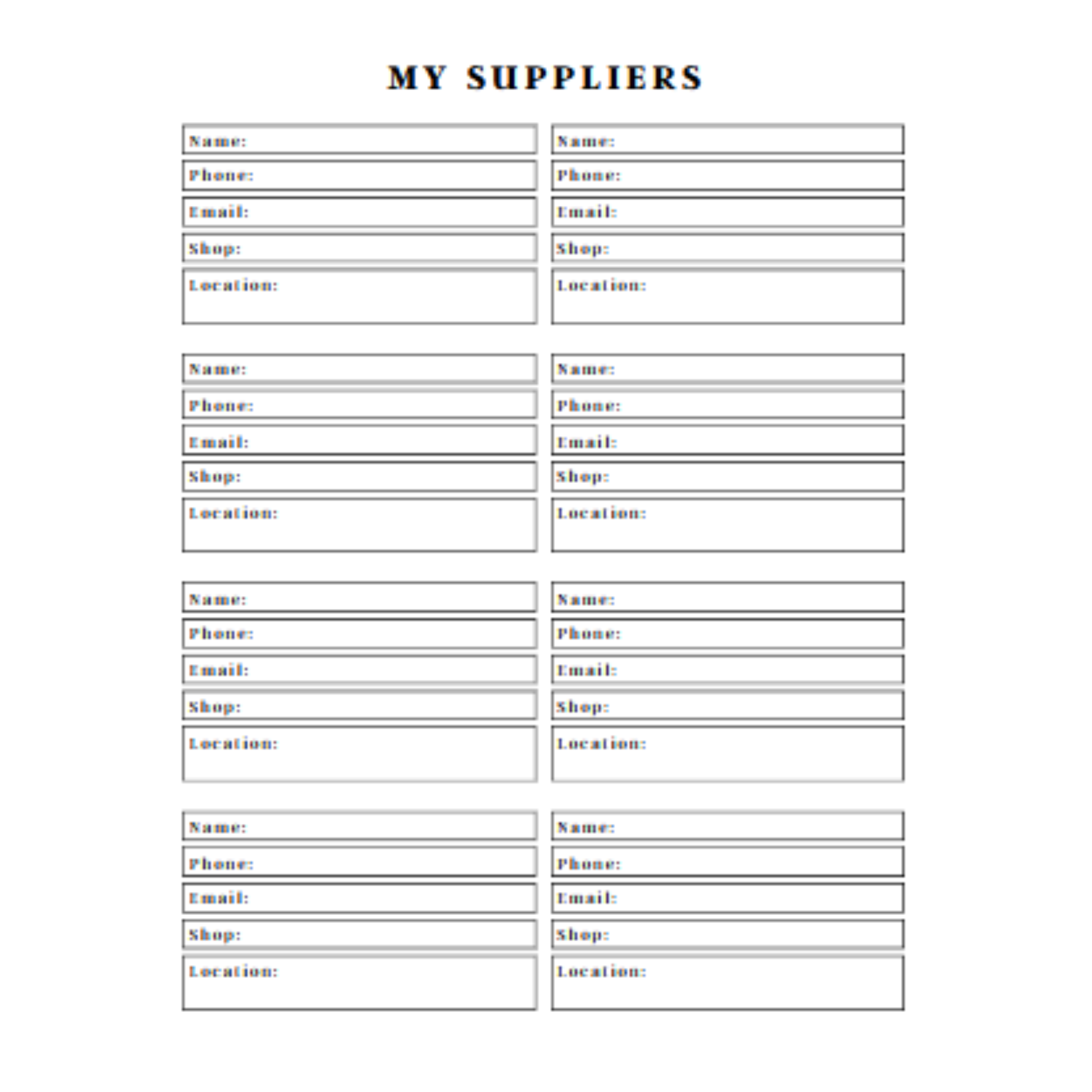 Monthly Garden Planner Bundle