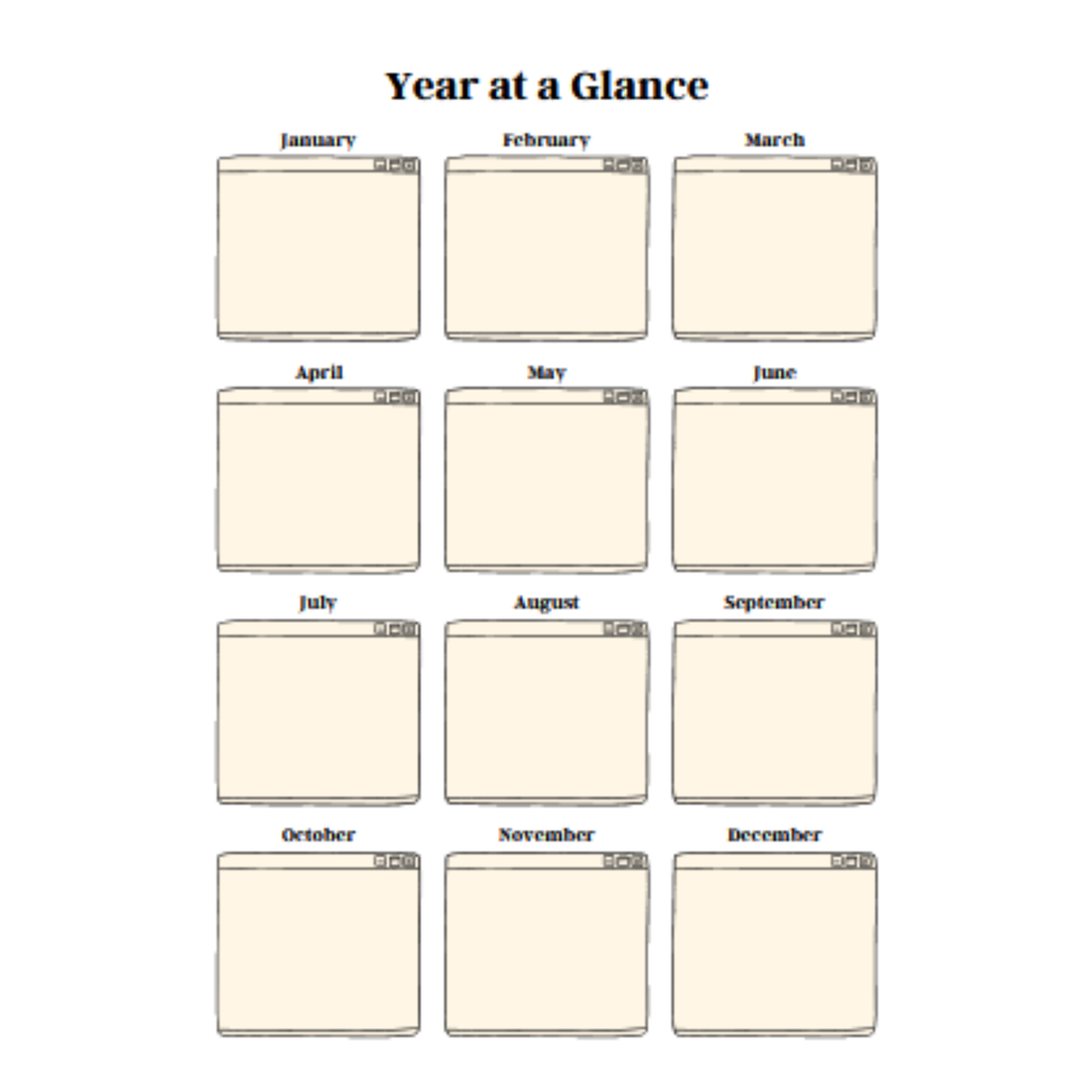 Monthly Garden Planner Bundle