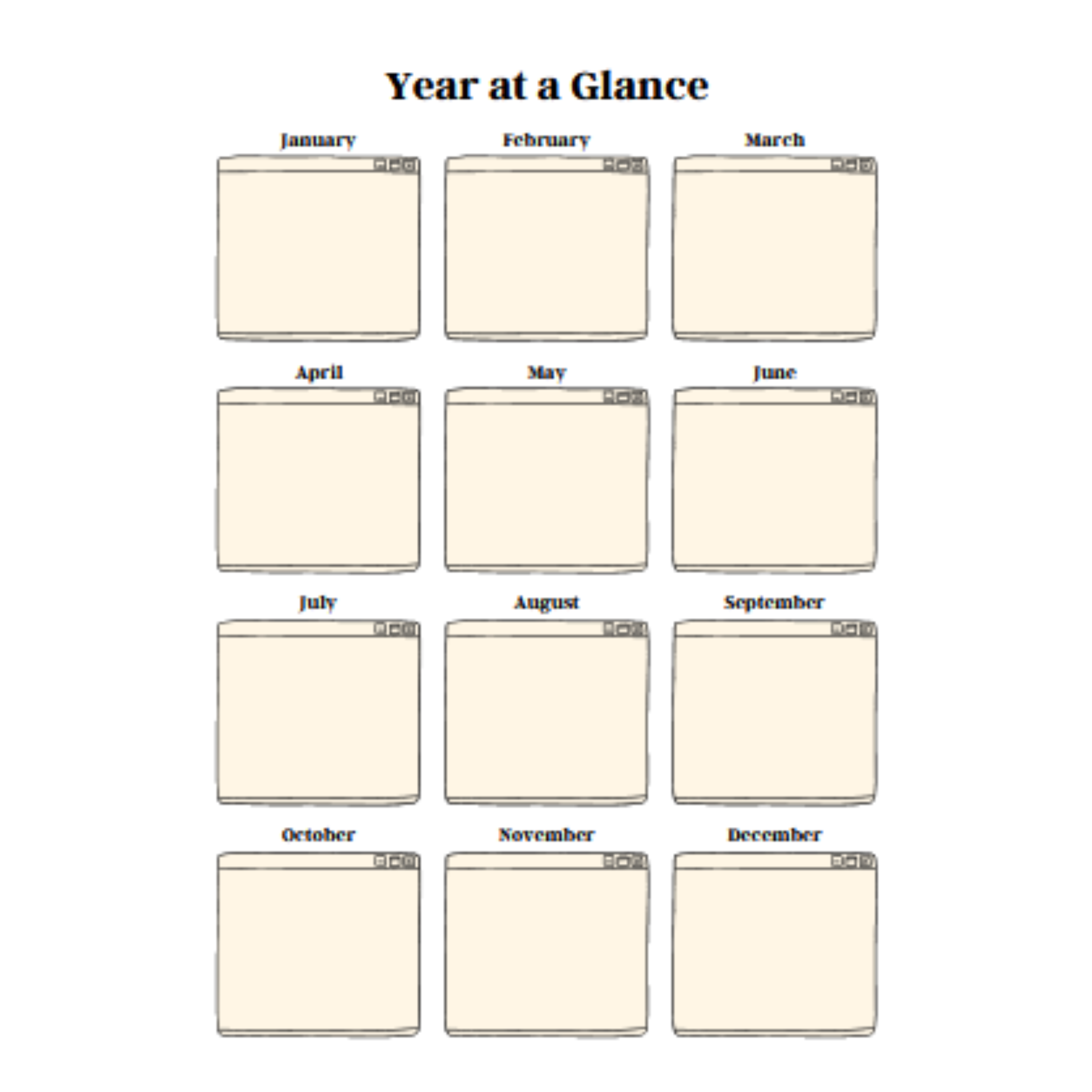 Monthly Garden Planner Bundle