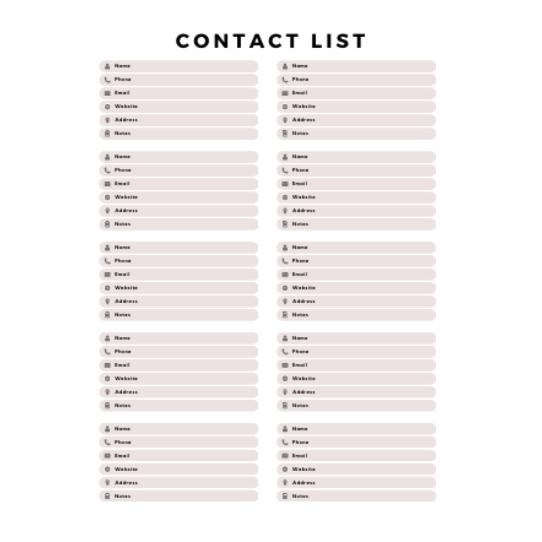 Home Maintenance Planner Bundle