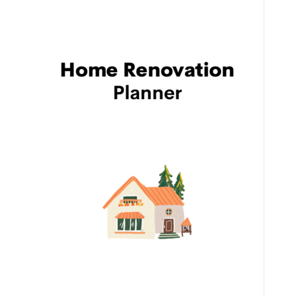 Home Renovation Planner Bundle