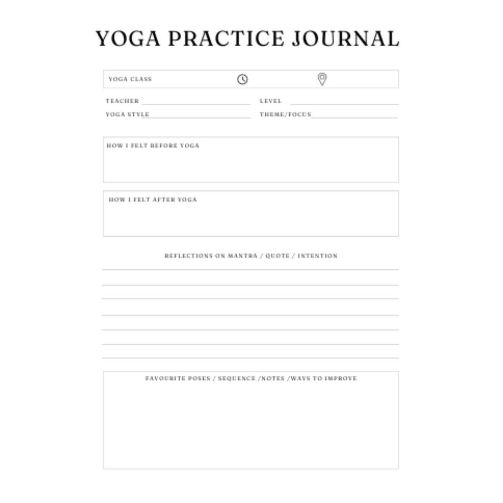 Yoga Journal Bundle