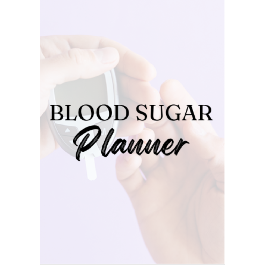 Blood Sugar Planner Bundle