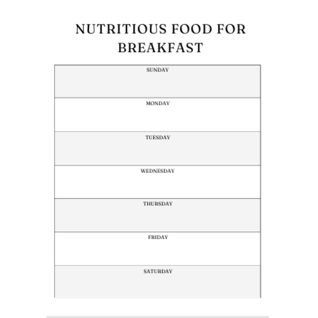 Nutrition Planner Bundle