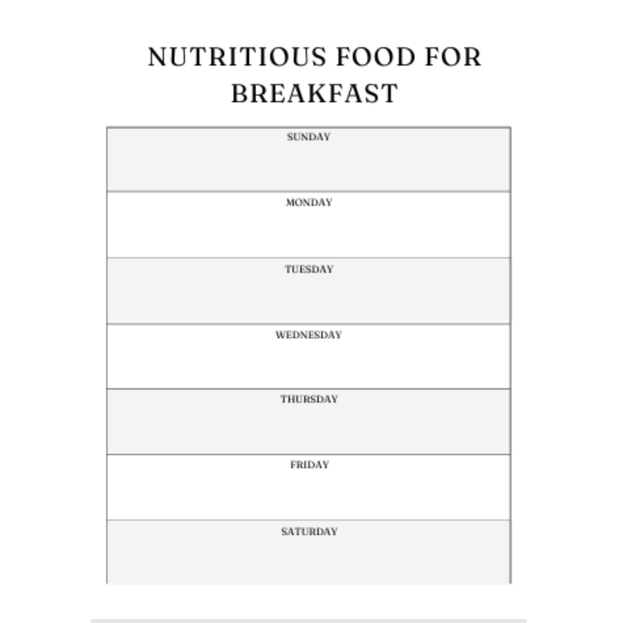 Nutrition Planner Bundle
