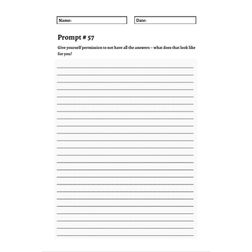 Mental Health Journal Prompts Bundle