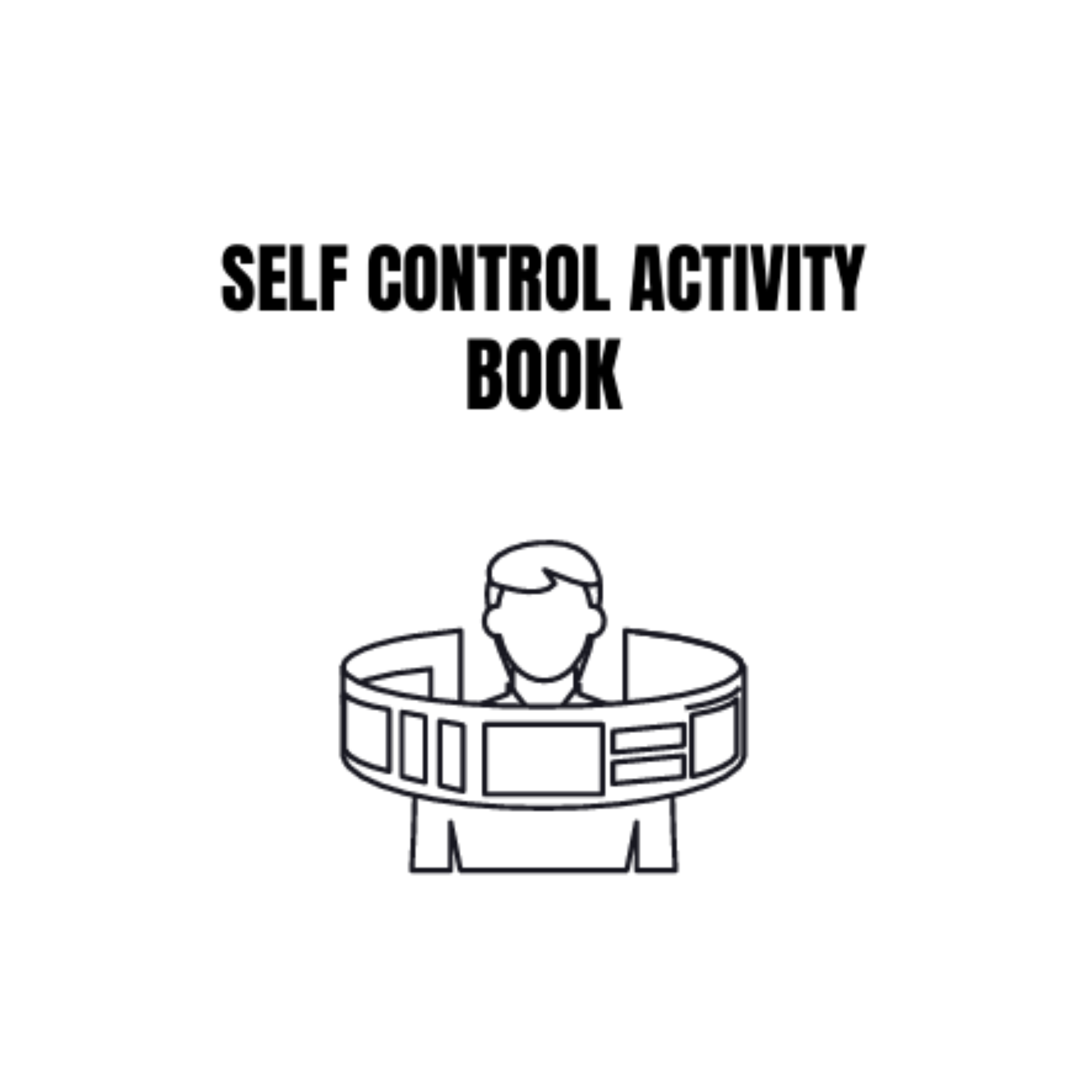 Self Control Activity Book Bundle