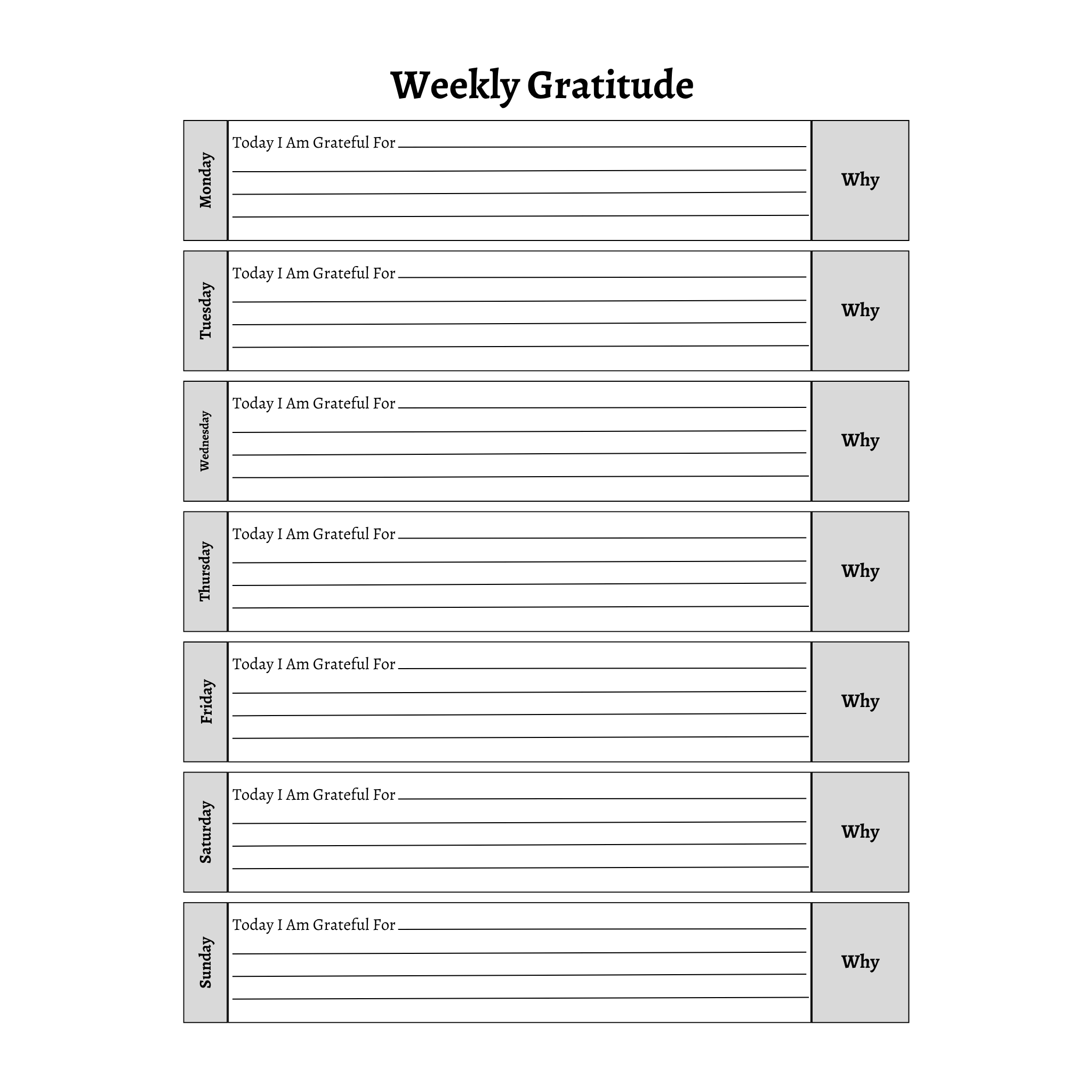 Gratitude Journal Bundle 36