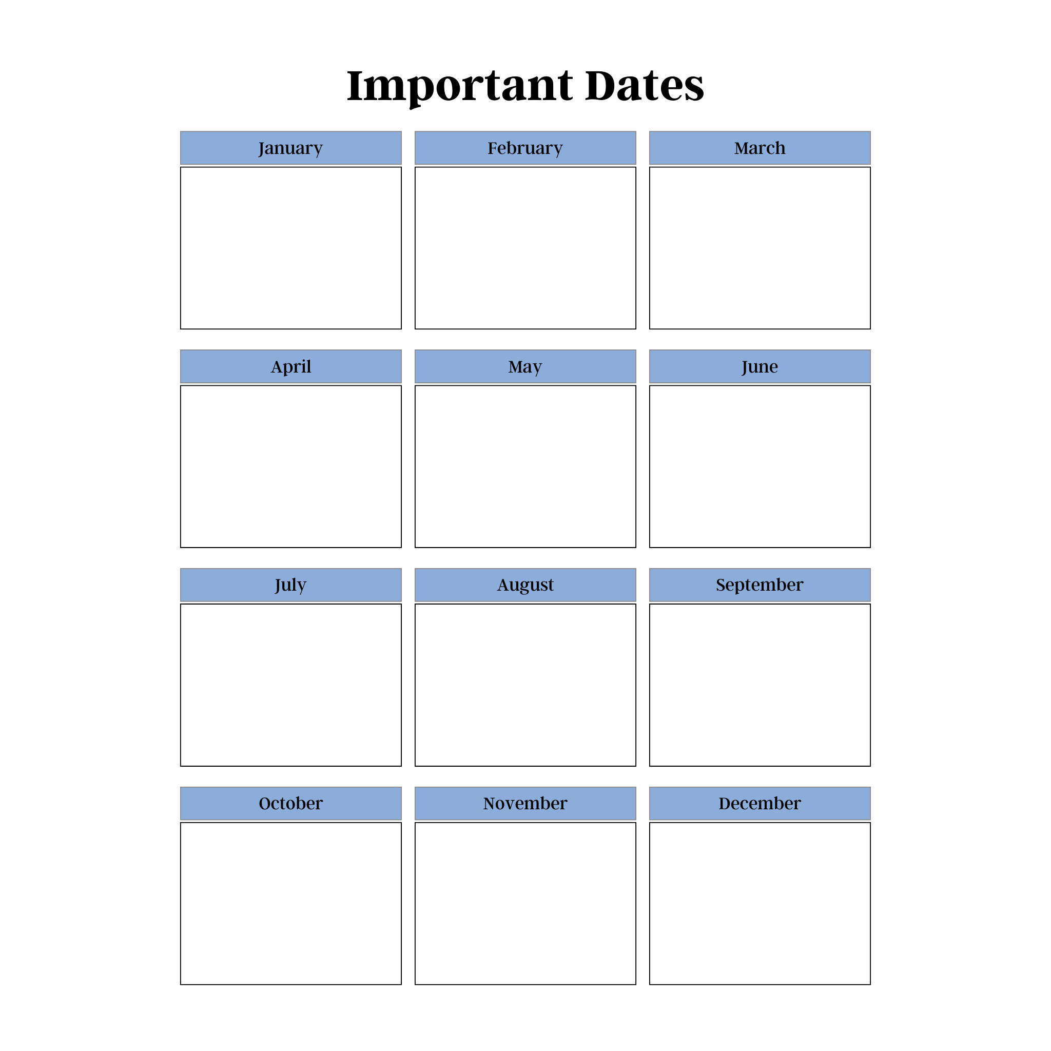 Monthly Planner Bundle