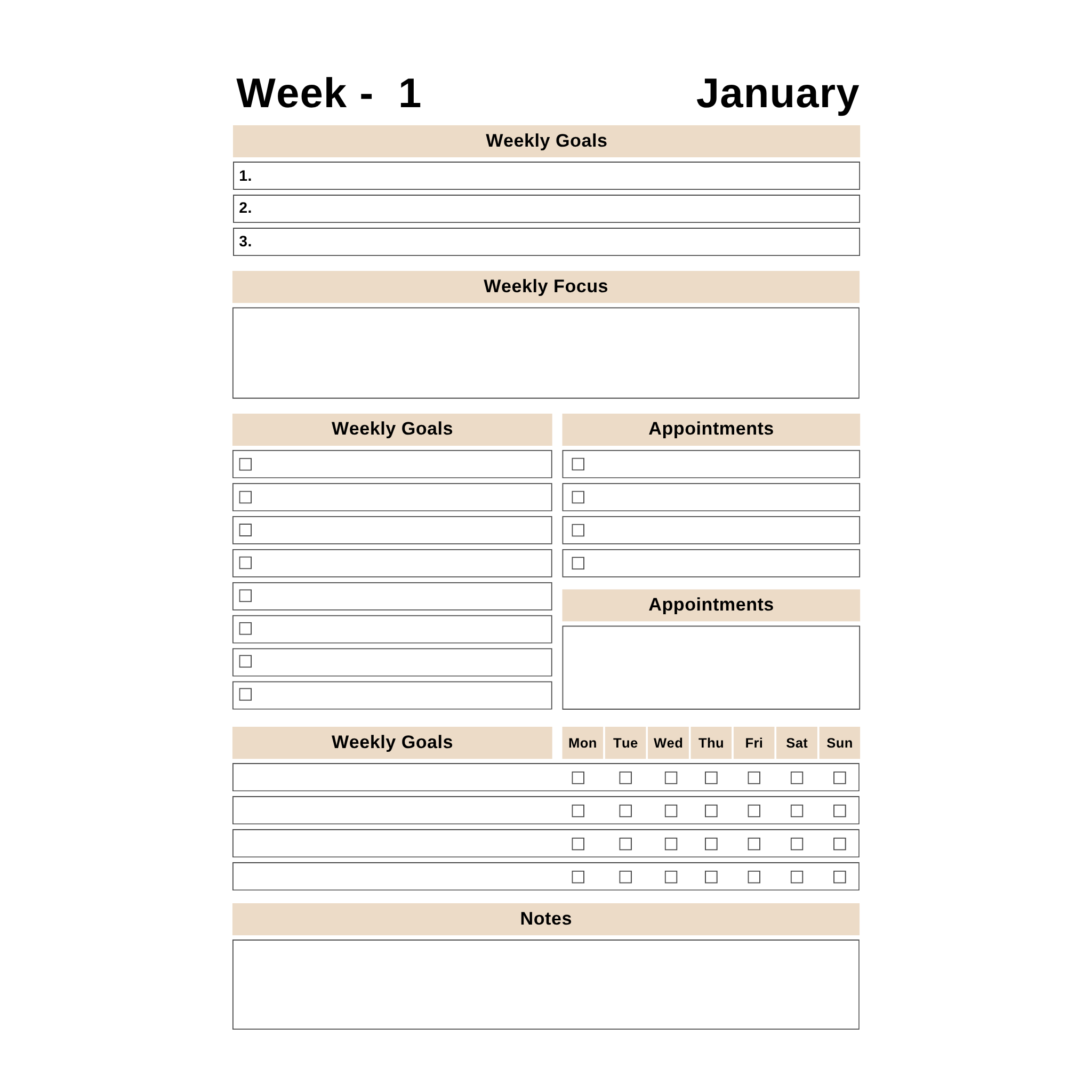 Premium Planner Bundle