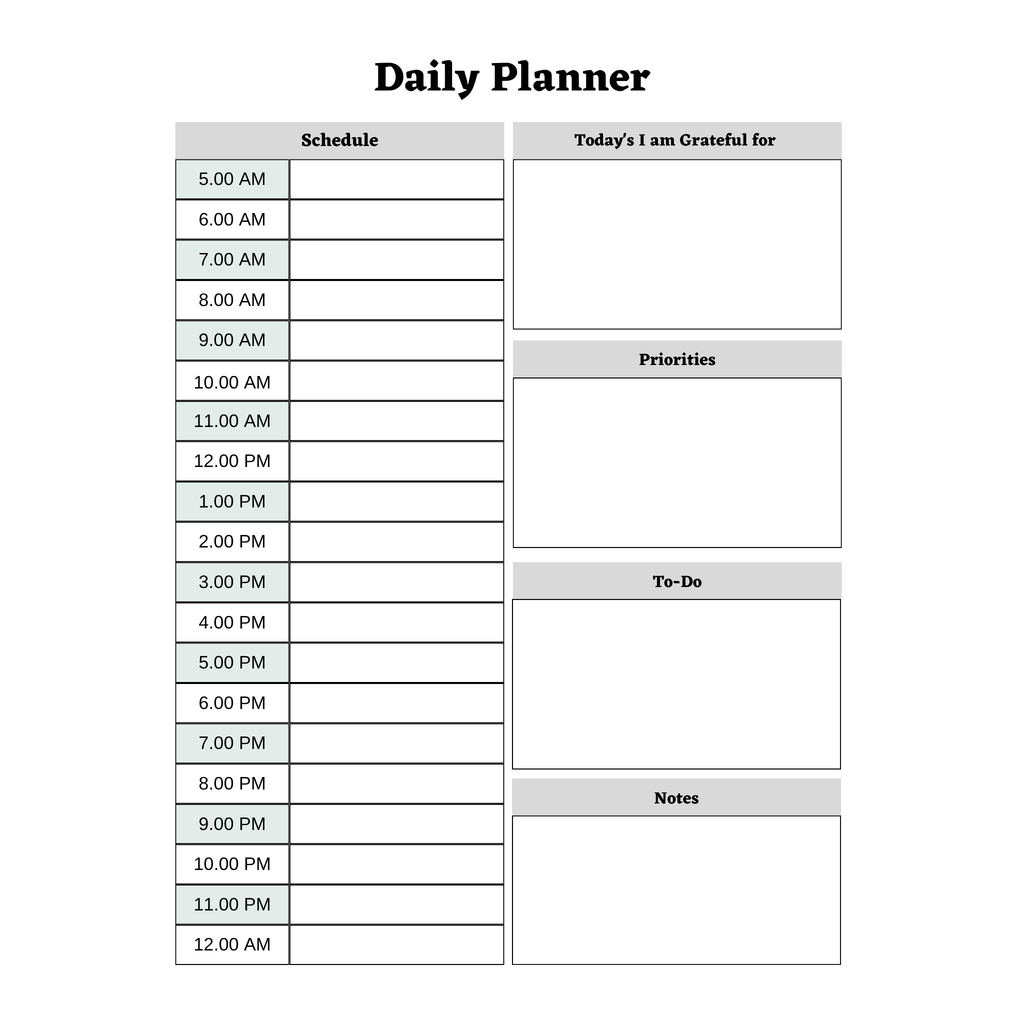 Vision Board Planner Bundle