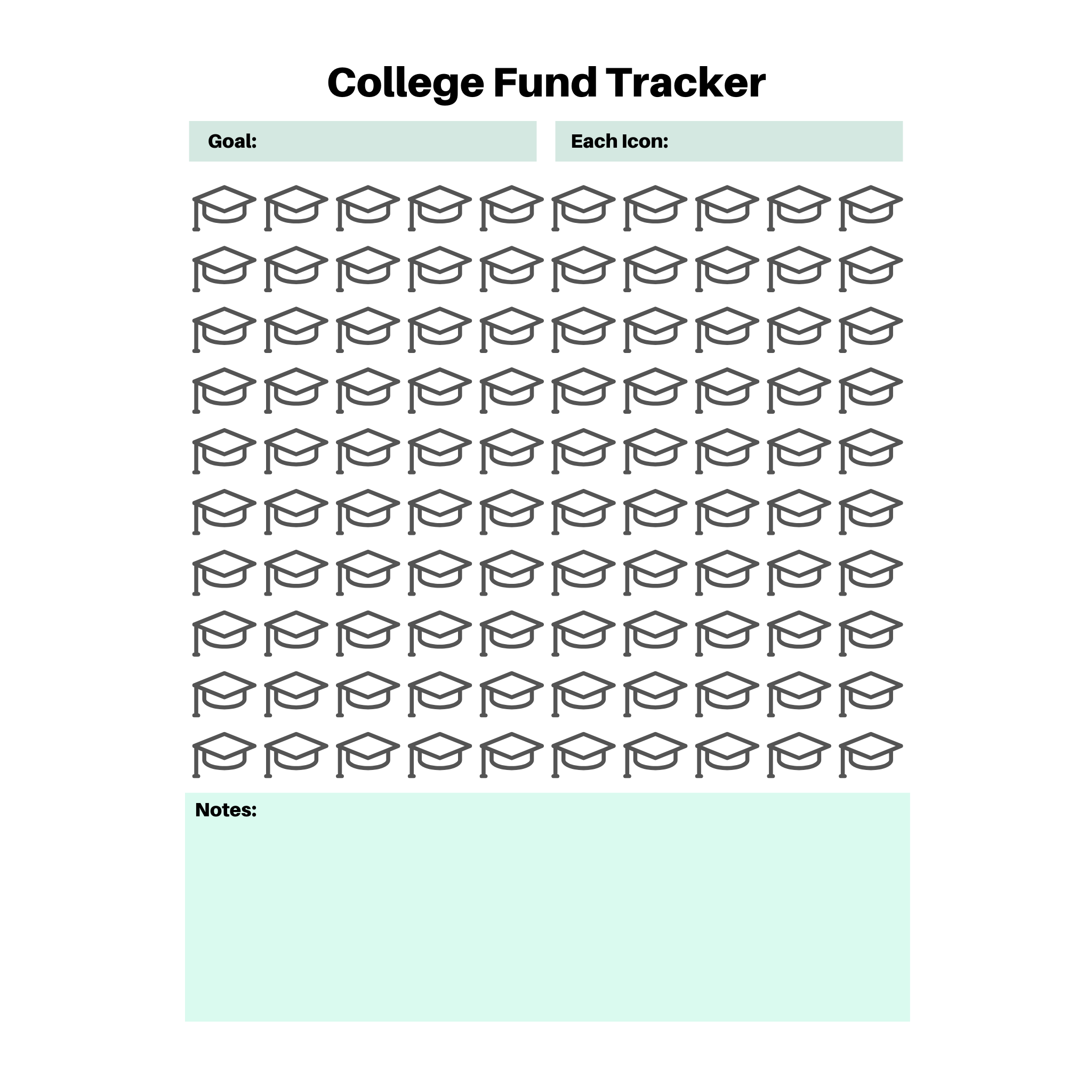 Saving Tracker Bundle