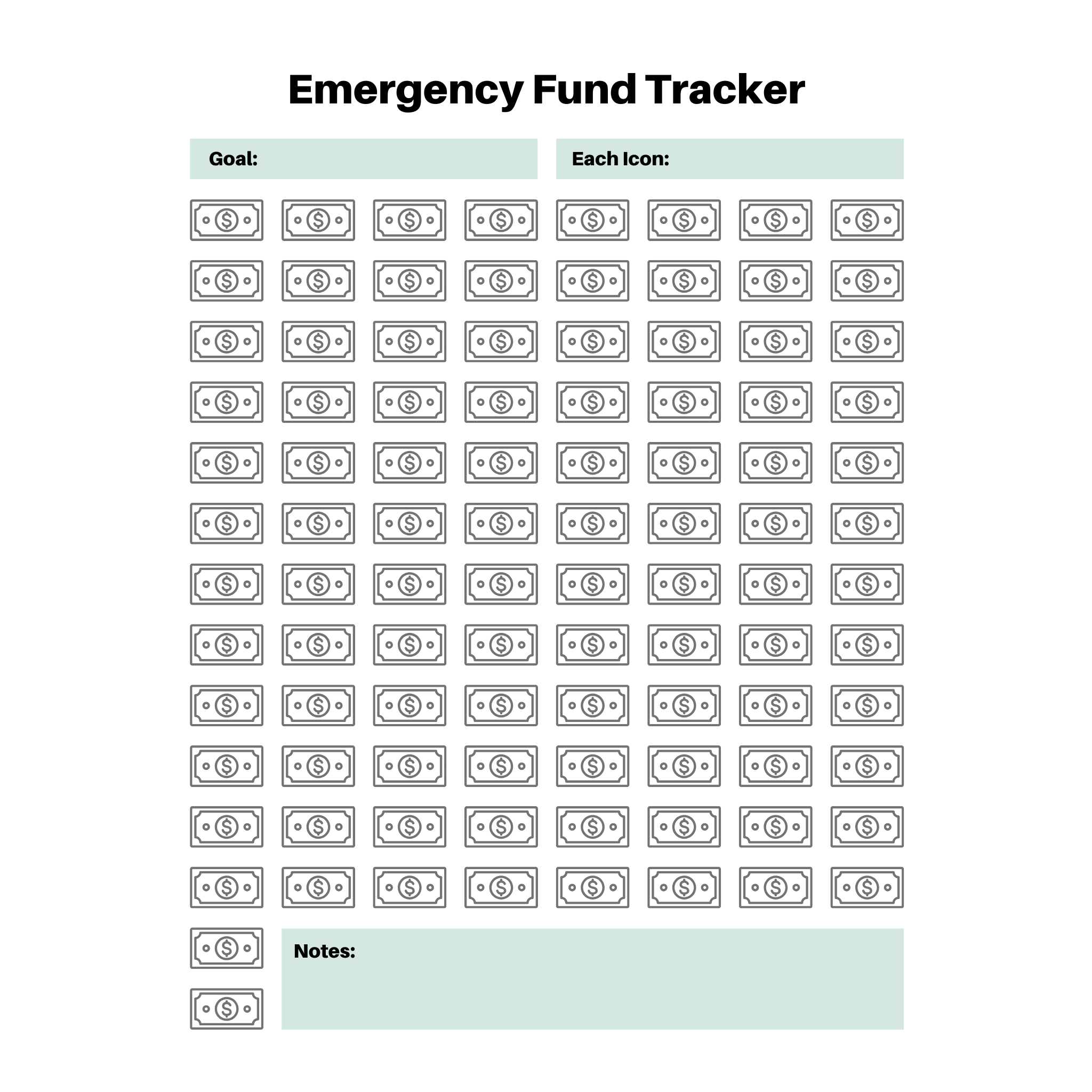 Saving Tracker Bundle