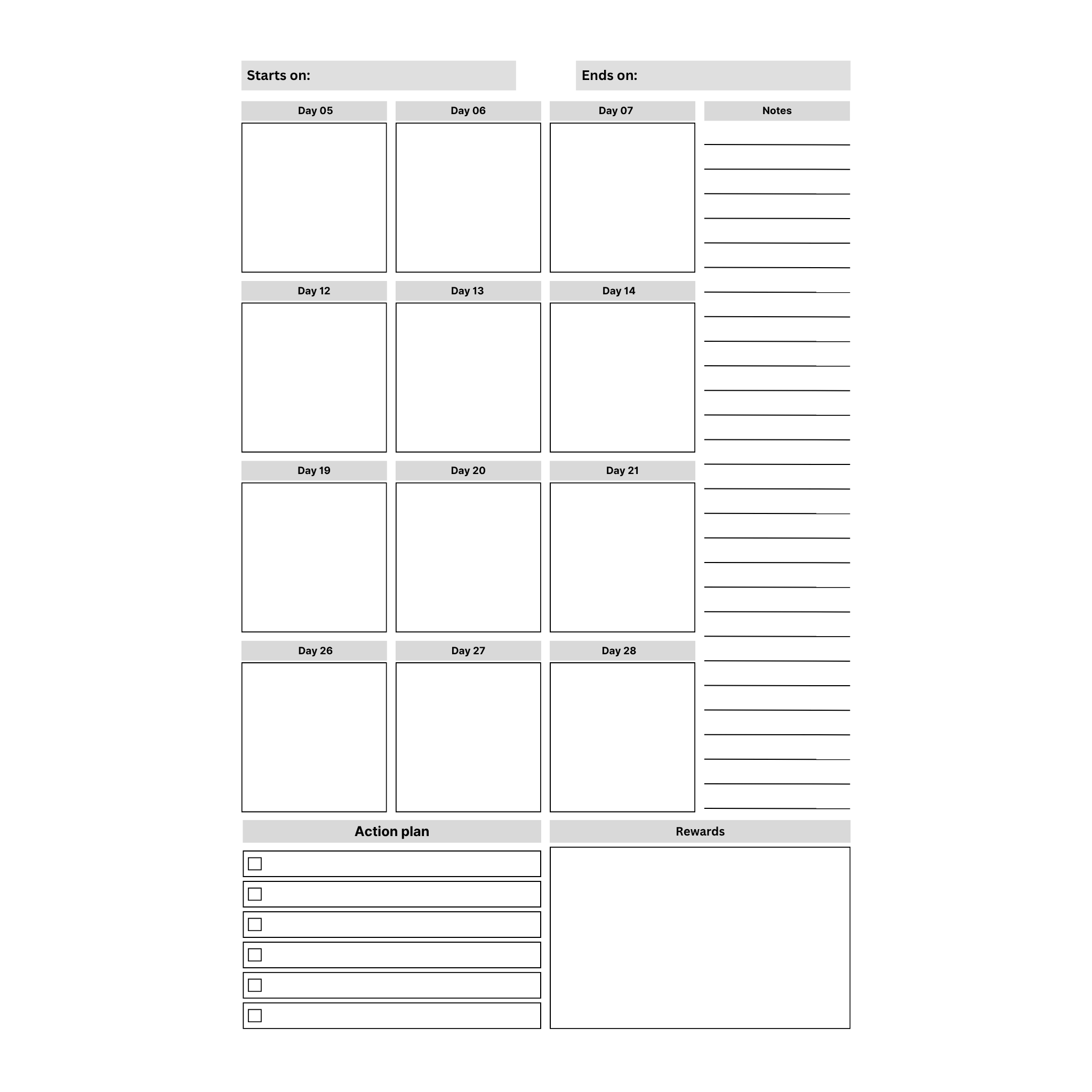 Workout Planner Bundle