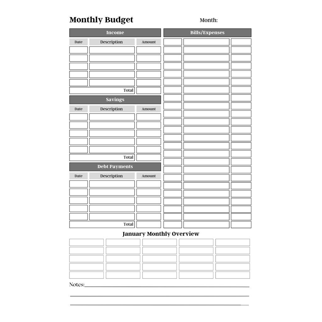 Budget Planner Bundle