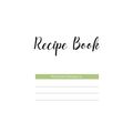 Recipe Journal Bundle