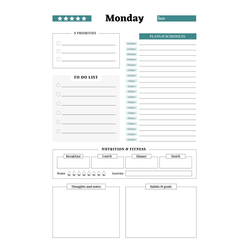 Daily Planner Bundle