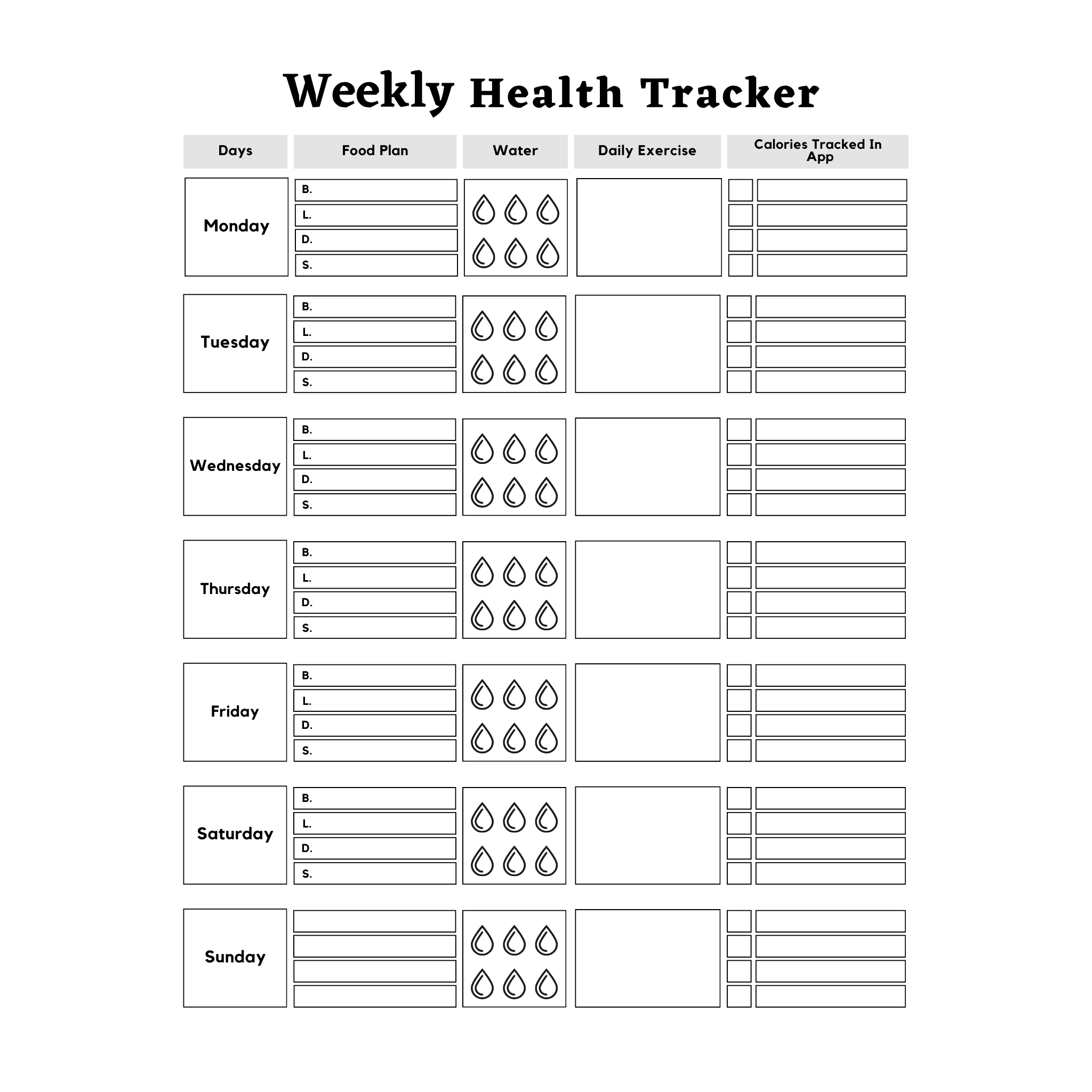 Meal & Pantry Planner Bundle