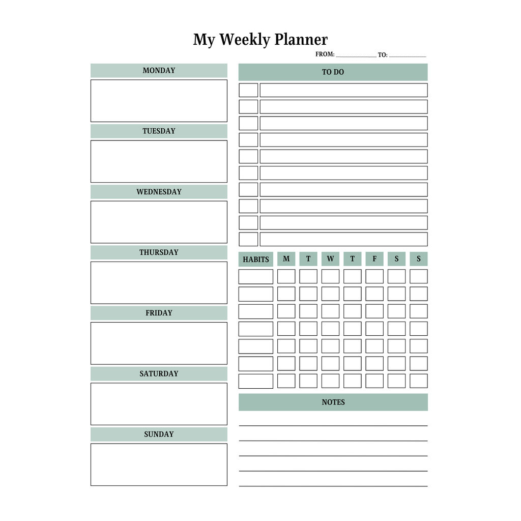 Planner Bundle